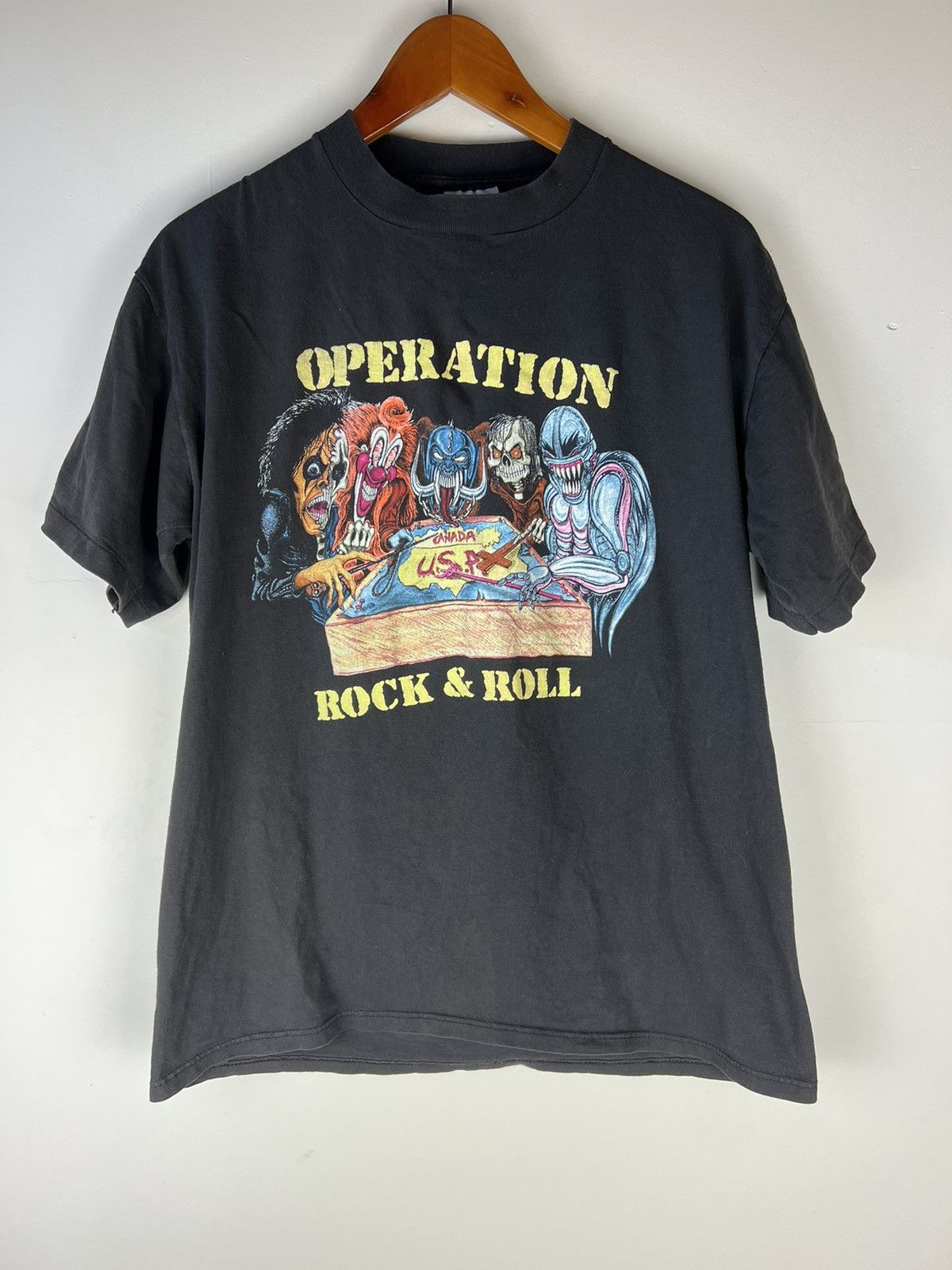 Band Tees Vintage 1991 Operation Rock & Roll Tee Size US M / EU 48-50 / 2 - 1 Thumbnail