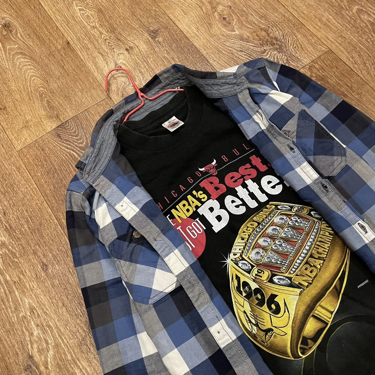 Vintage Vintage 90s Plaid Shirt Y2K Streetwear Grunge Skate Baggy S Size US S / EU 44-46 / 1 - 5 Thumbnail