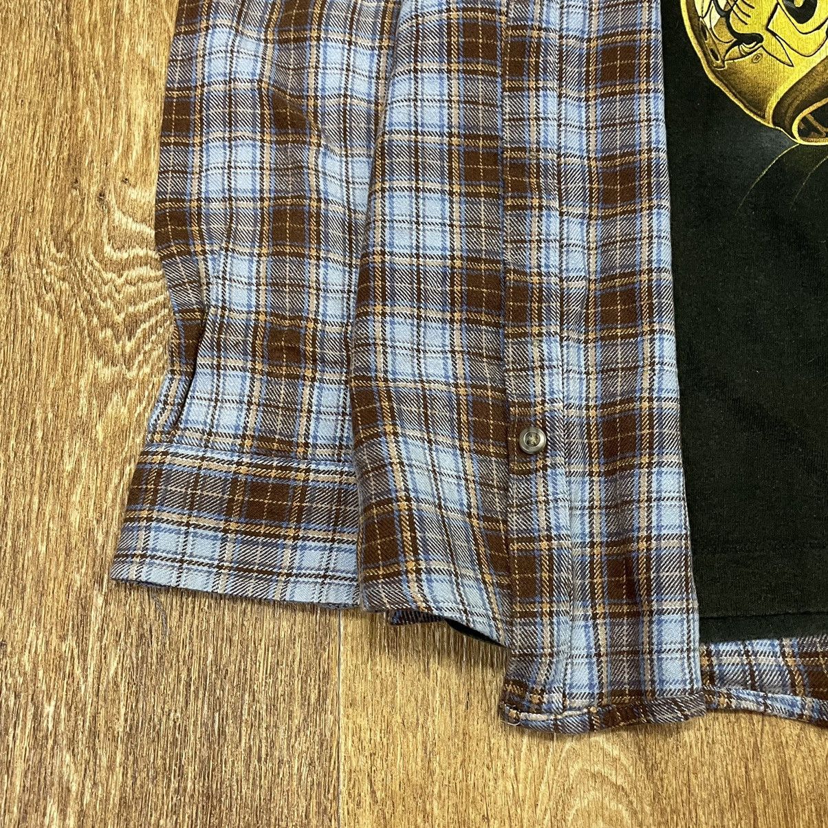 Vintage Vintage 90s Checkered Shirt Grunge Skate Layering Baggy L Size US L / EU 52-54 / 3 - 3 Thumbnail