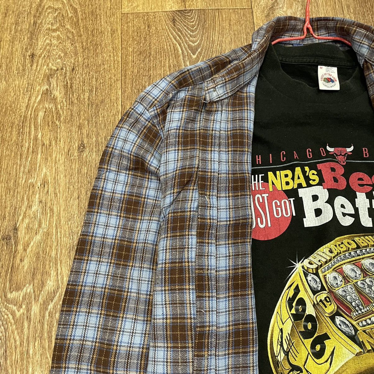 Vintage Vintage 90s Checkered Shirt Grunge Skate Layering Baggy L Size US L / EU 52-54 / 3 - 4 Thumbnail