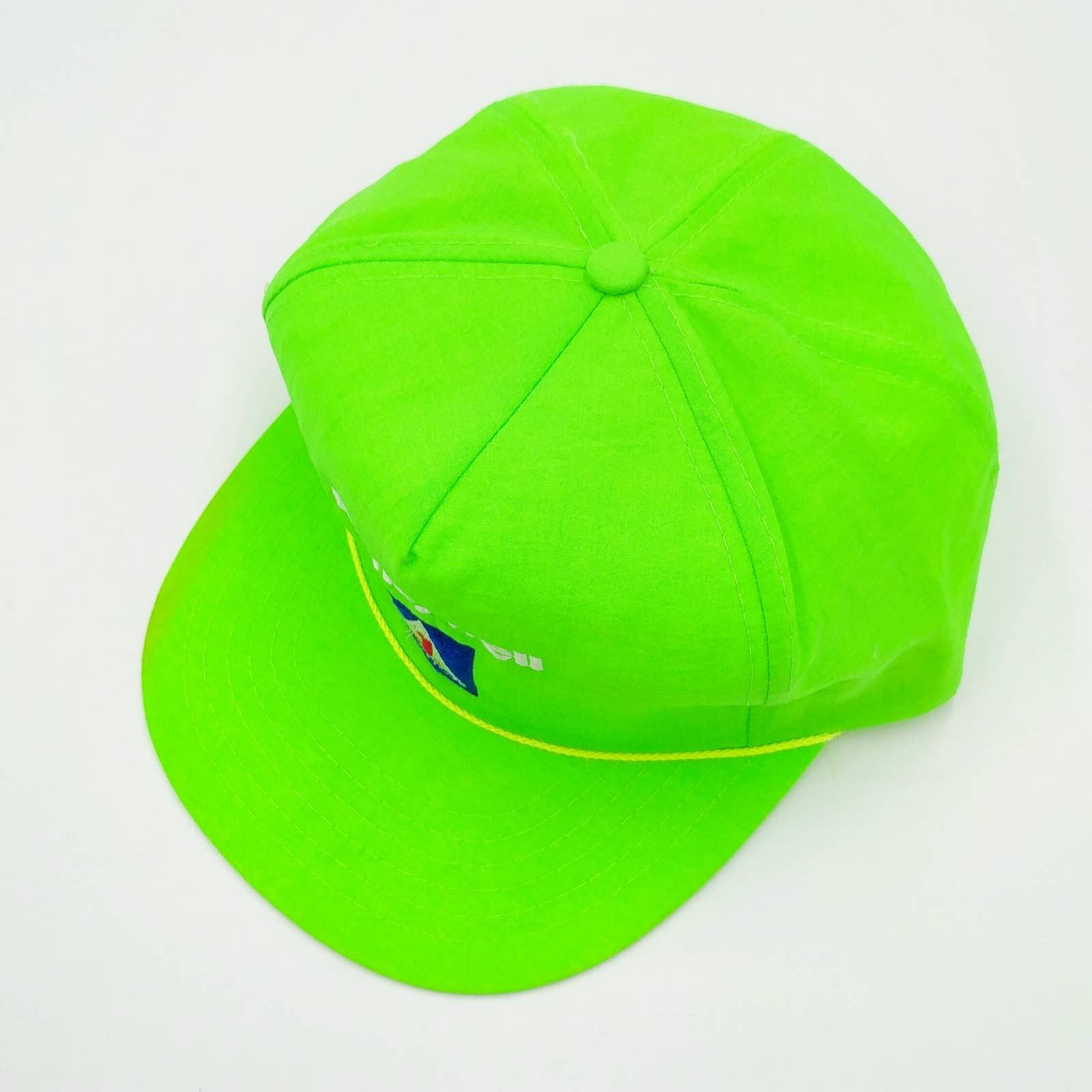 Vintage Vintage Honeywell Snapback Trucker Nylon Hat Industrial Neon Size ONE SIZE - 4 Thumbnail