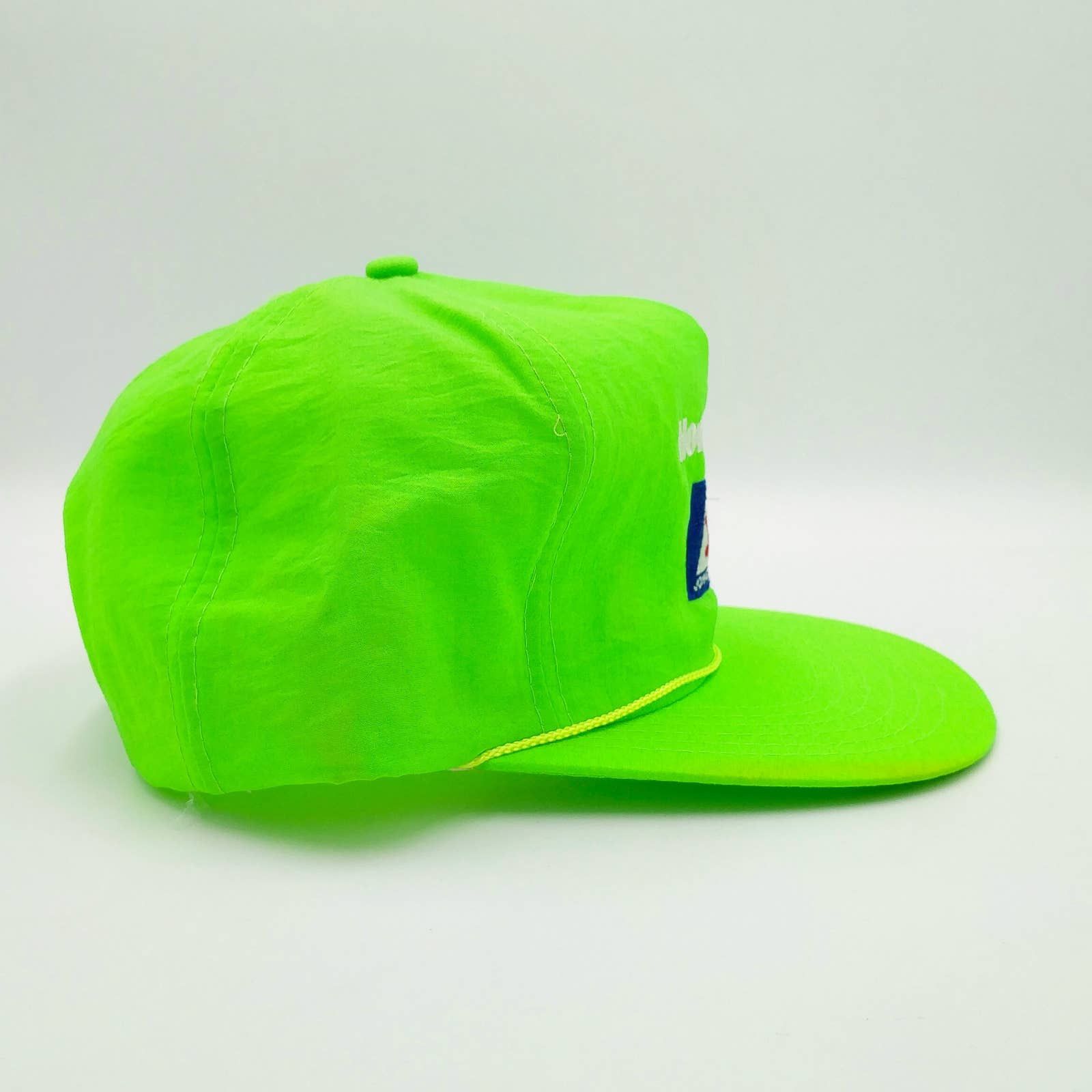 Vintage Vintage Honeywell Snapback Trucker Nylon Hat Industrial Neon Size ONE SIZE - 7 Thumbnail