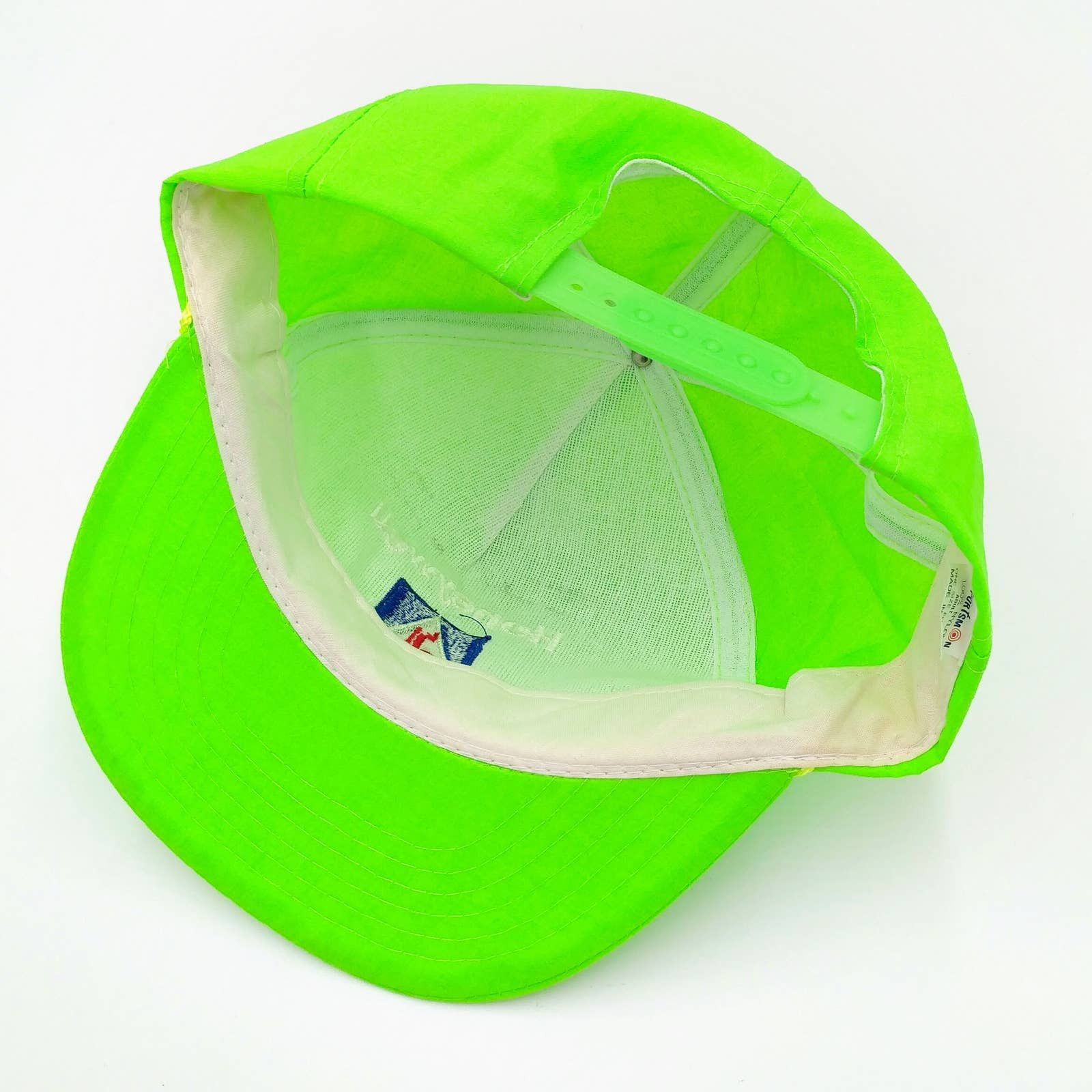Vintage Vintage Honeywell Snapback Trucker Nylon Hat Industrial Neon Size ONE SIZE - 9 Thumbnail