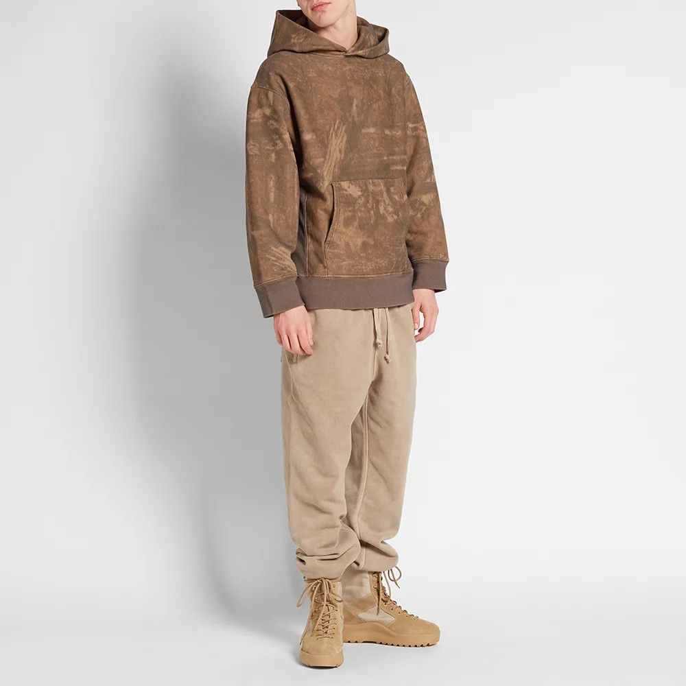 Yeezy Season Yeezy Season 3 Brown Camo Fleece Hoodie Grailed