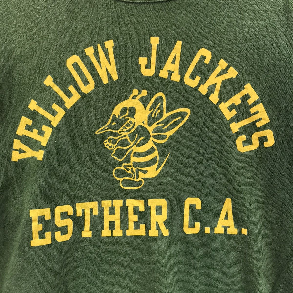 Champion CHAMPION Yellow Jackets Esther C.A Hornets Green Sweatshirt Size US L / EU 52-54 / 3 - 3 Thumbnail