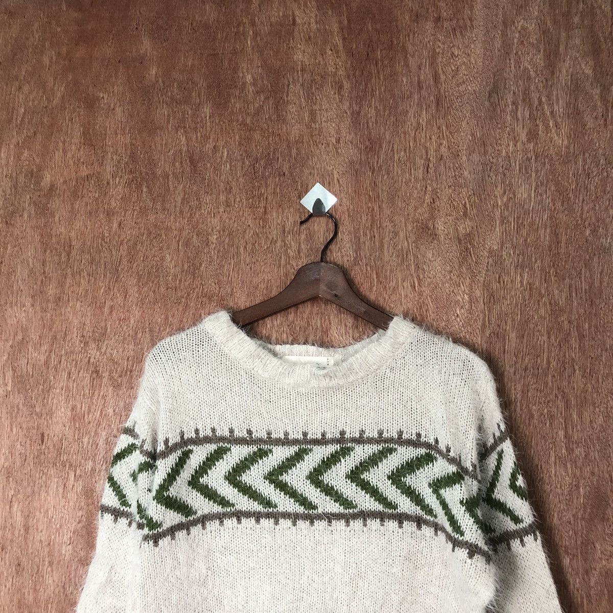 Japanese Brand ARW Art Shag Shaggy Fur Mohair Knitwear #6465 Size US M / EU 48-50 / 2 - 2 Thumbnail
