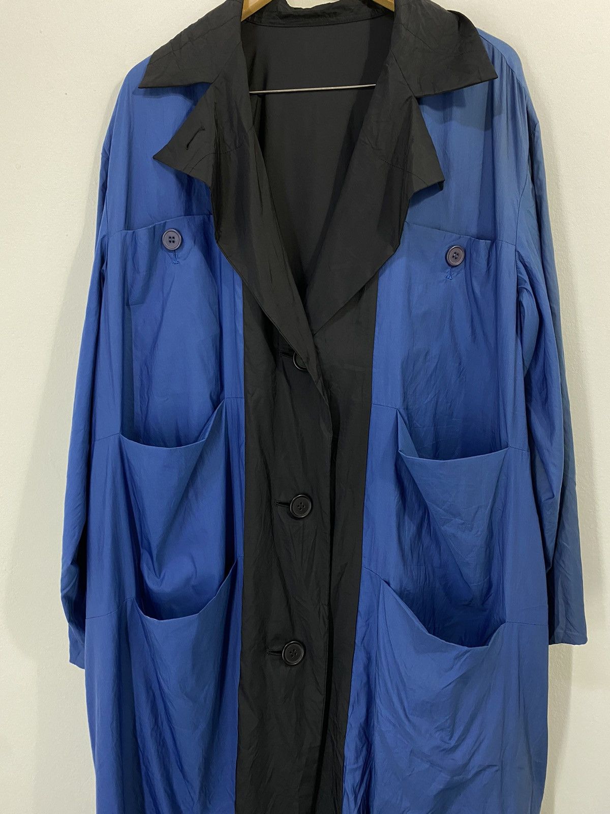 Issey Miyake Rare Issey Miyake Oversized Jacket Windcoat Riversible 6 P Size US M / EU 48-50 / 2 - 12 Thumbnail