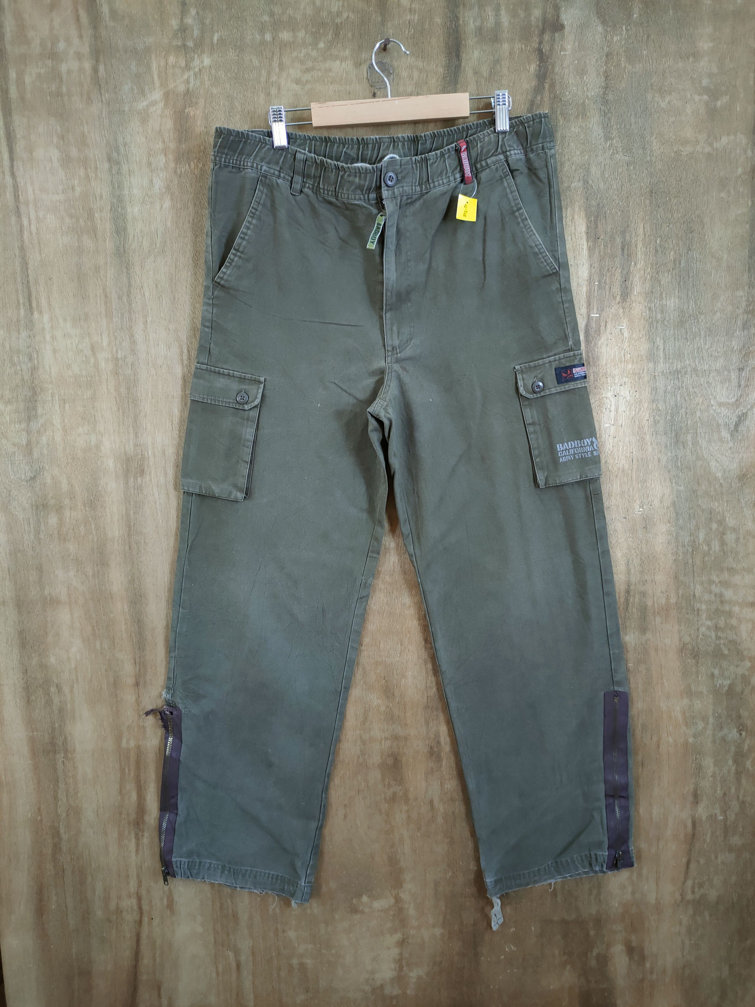 Japanese Brand Badboy multipocket utility tactical cargo pants #46-848 Size US 30 / EU 46 - 1 Thumbnail