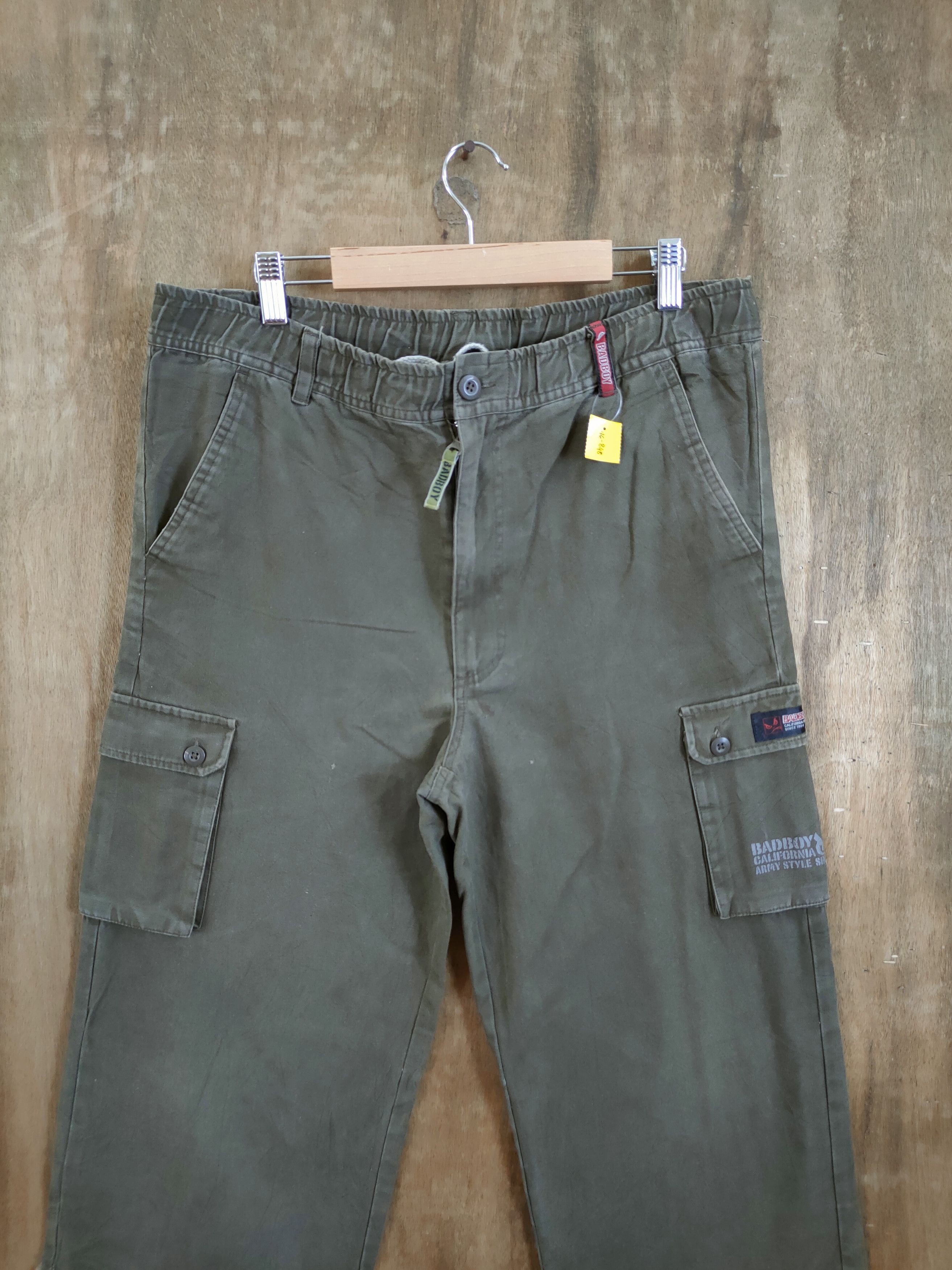 Japanese Brand Badboy multipocket utility tactical cargo pants #46-848 Size US 30 / EU 46 - 4 Thumbnail