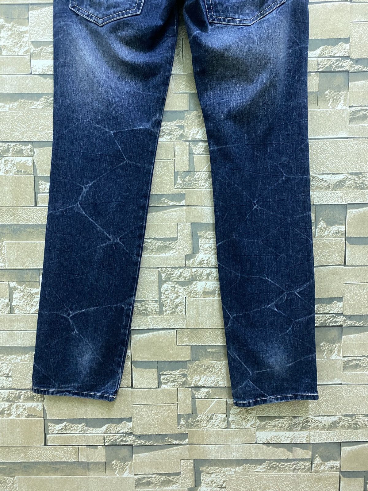 Designer × Japanese Brand × Vintage Vintage REALISM Double Waist Low Rise Patches Acid Wash Size US 30 / EU 46 - 12 Thumbnail