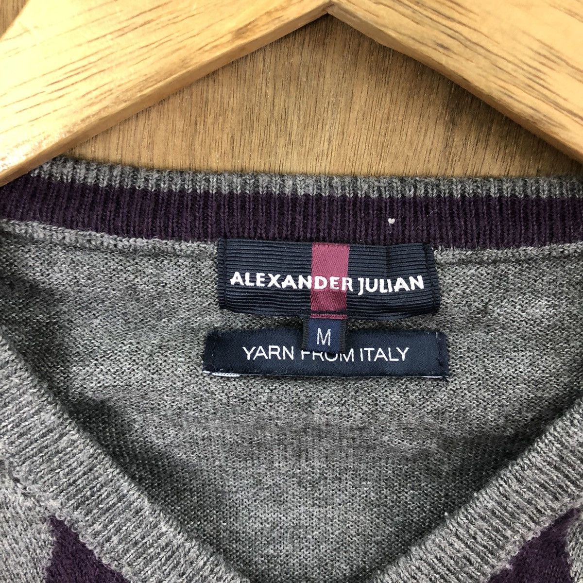 Alexander Julian Alexander Julian Vest Brown Knitwear vintage #6341 Size US S / EU 44-46 / 1 - 4 Thumbnail