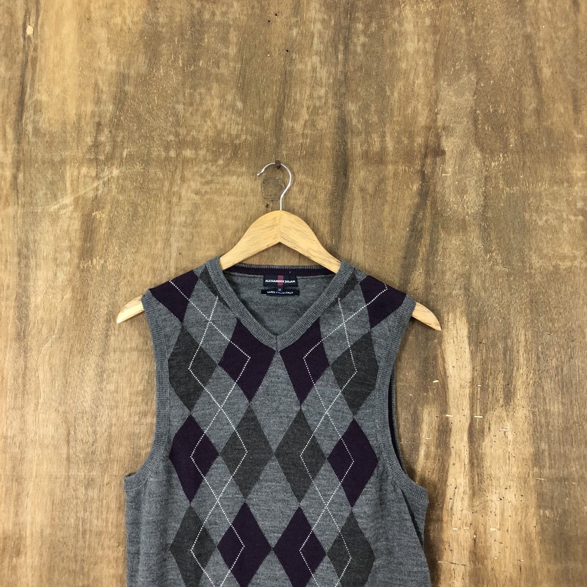 Alexander Julian Alexander Julian Vest Brown Knitwear vintage #6341 Size US S / EU 44-46 / 1 - 2 Thumbnail