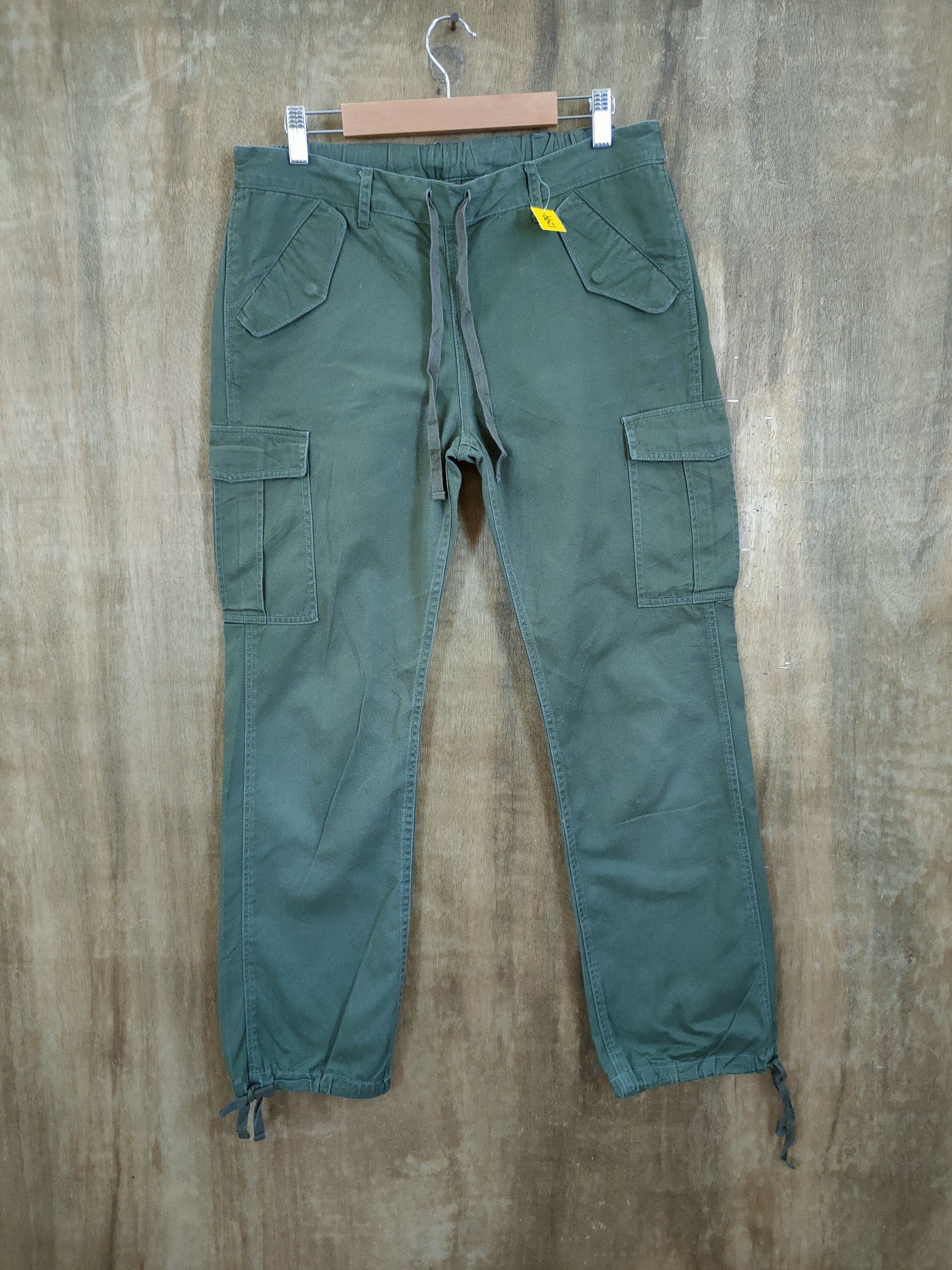 Japanese Brand DLL Urban now green multipocket tactical cargo pants #1299 Size US 30 / EU 46 - 1 Thumbnail