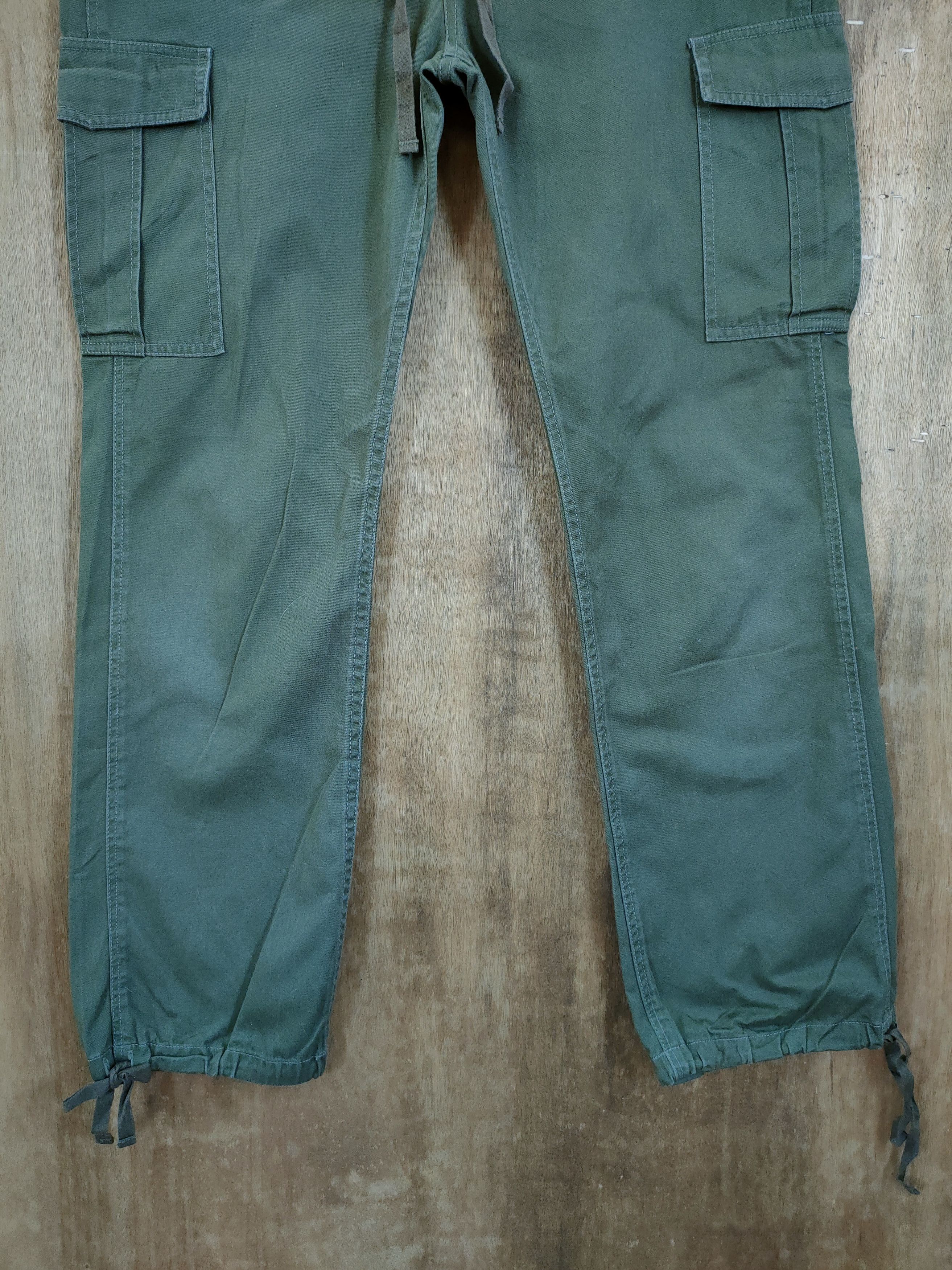 Japanese Brand DLL Urban now green multipocket tactical cargo pants #1299 Size US 30 / EU 46 - 2 Thumbnail