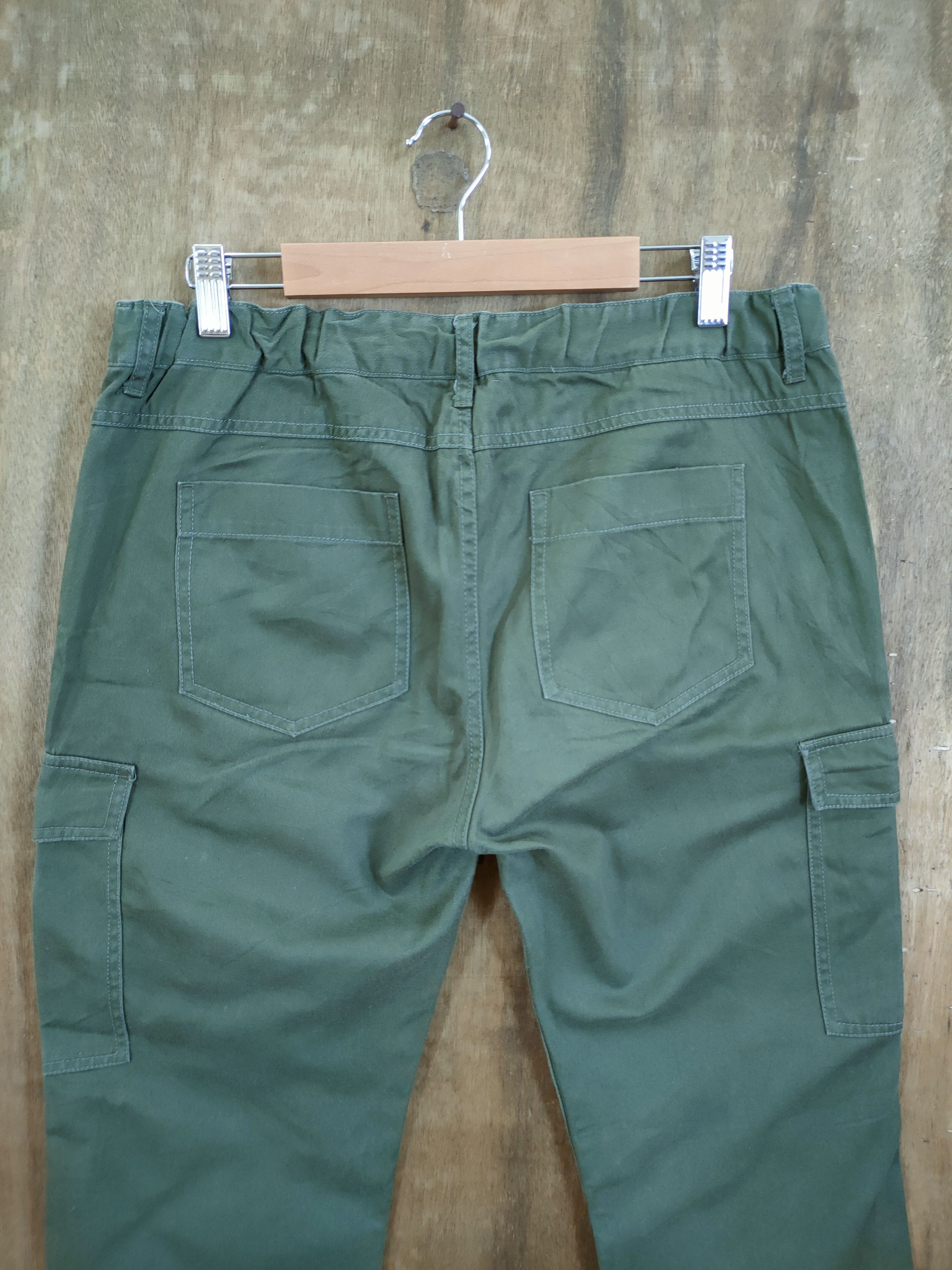 Japanese Brand DLL Urban now green multipocket tactical cargo pants #1299 Size US 30 / EU 46 - 7 Thumbnail
