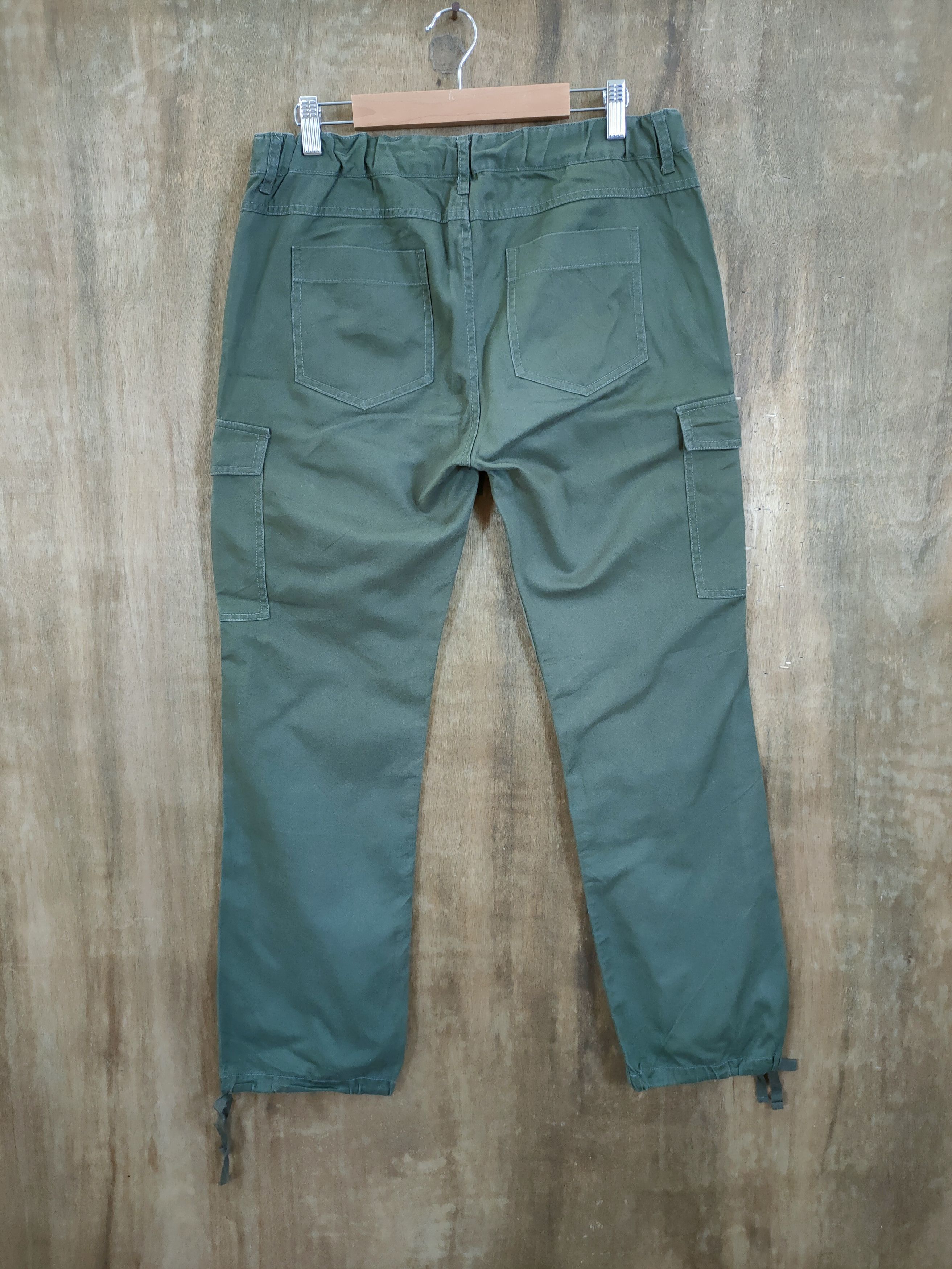 Japanese Brand DLL Urban now green multipocket tactical cargo pants #1299 Size US 30 / EU 46 - 5 Thumbnail