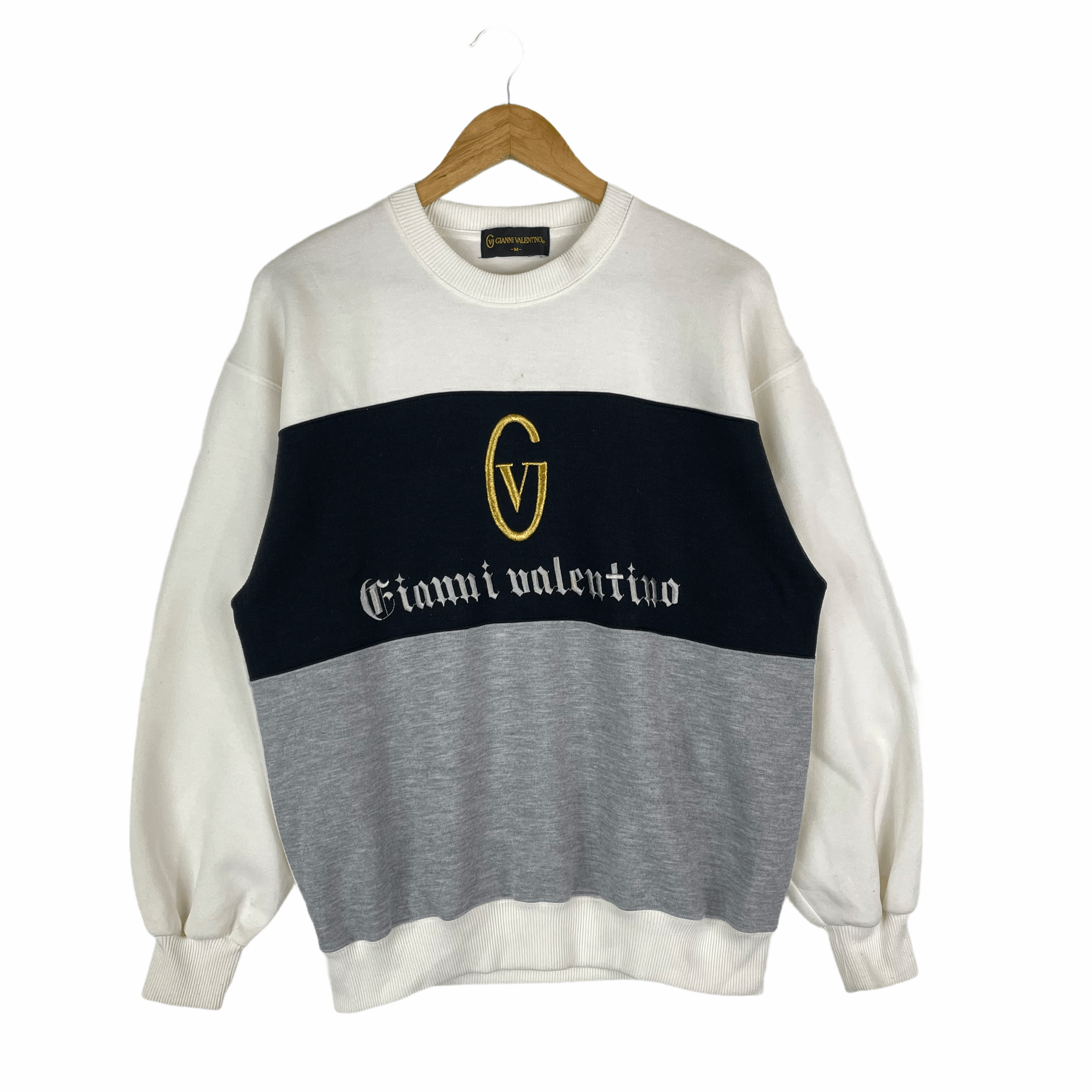 Vintage 90s GIANNI VALENTINO Italy Sweatshirt Gianni