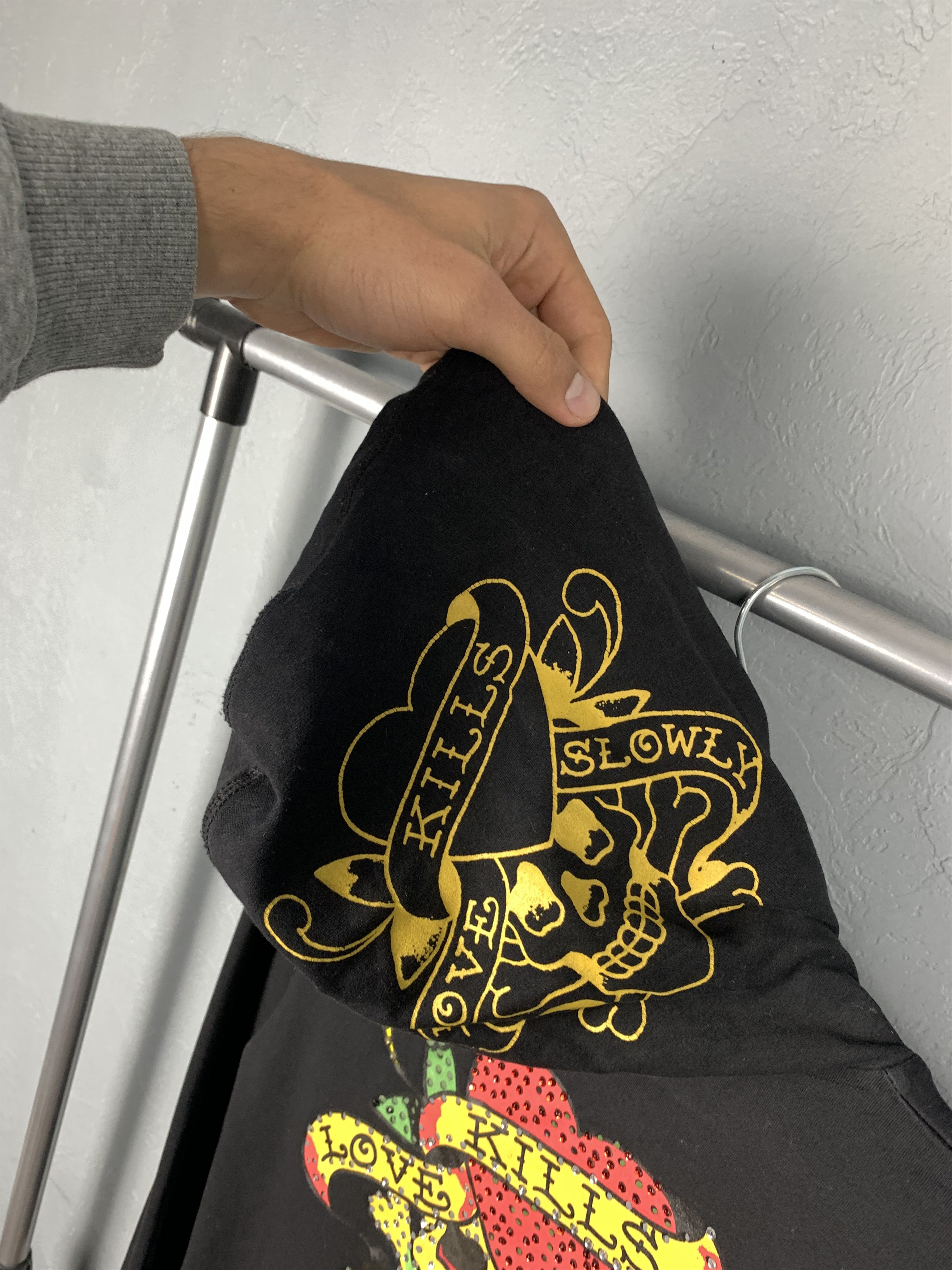 Christian Audigier × Ed Hardy × Vintage Ed Hardy Christian Audigier Womens Hoodie Size S / US 4 / IT 40 - 3 Thumbnail