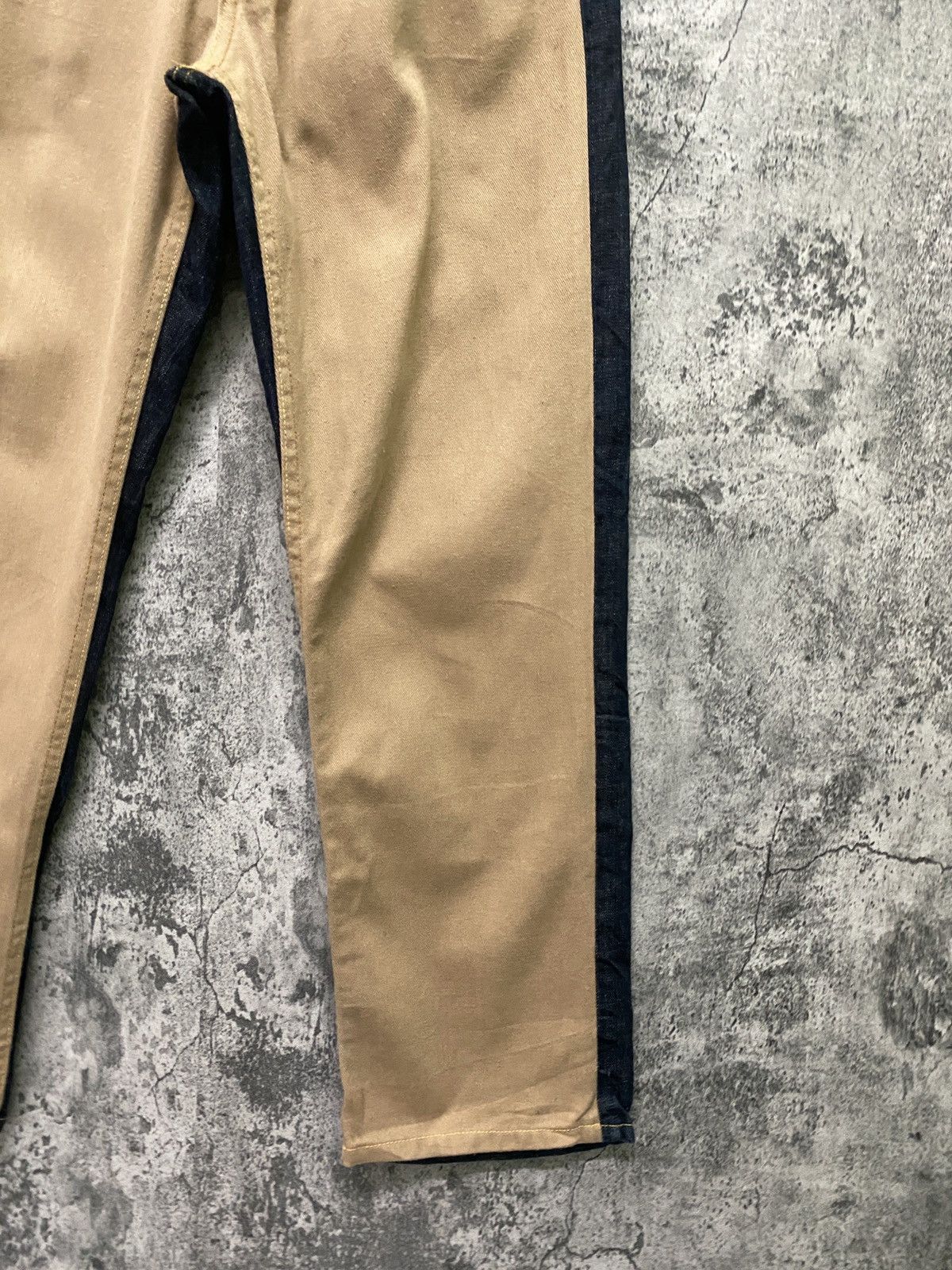 Japanese Brand × Le Grande Bleu (L.G.B.) Undecover Style GROOVER GRAND Hybrid Denim Pants Size US 31 - 5 Thumbnail