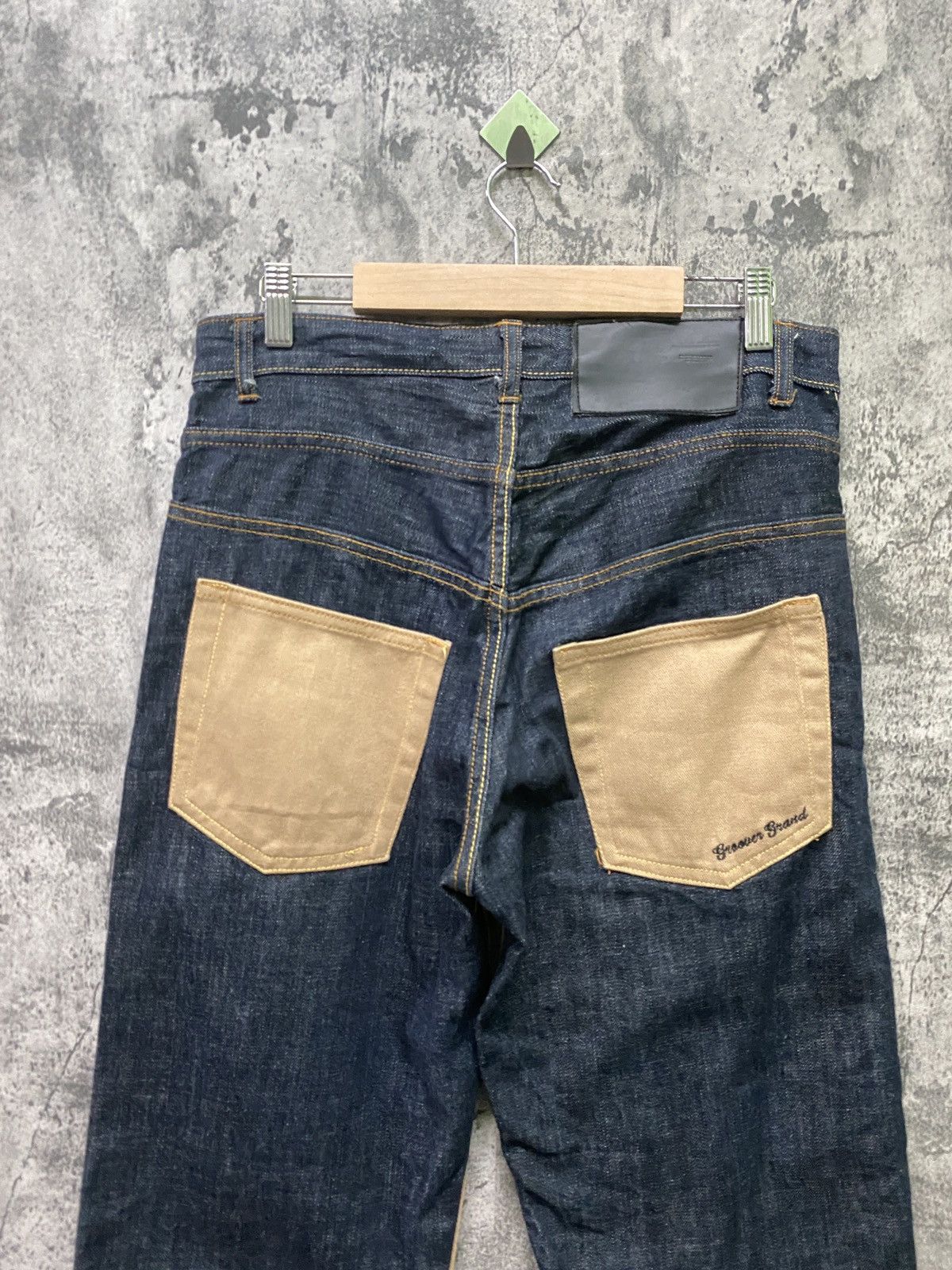 Japanese Brand × Le Grande Bleu (L.G.B.) Undecover Style GROOVER GRAND Hybrid Denim Pants Size US 31 - 9 Thumbnail