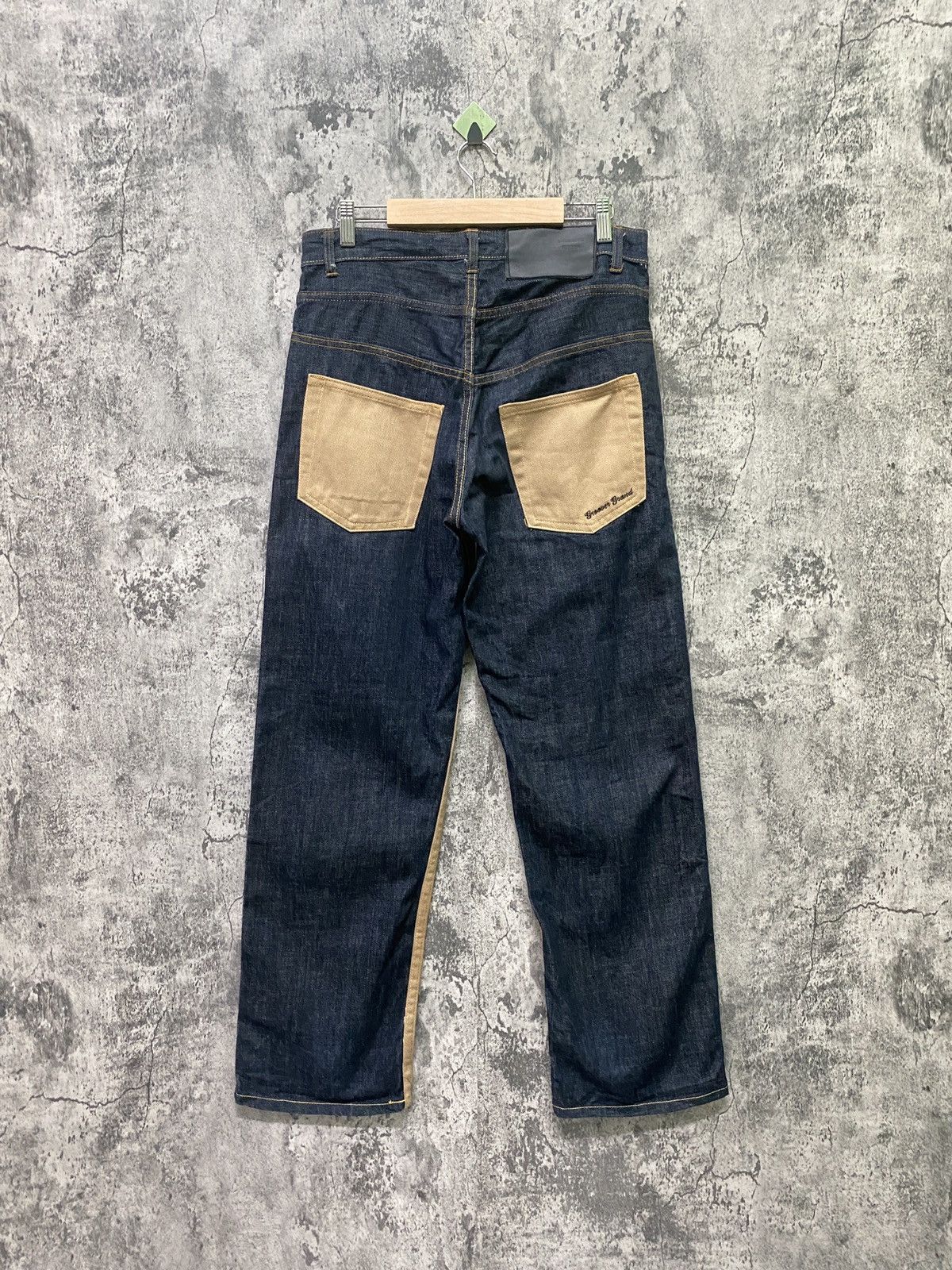 Japanese Brand × Le Grande Bleu (L.G.B.) Undecover Style GROOVER GRAND Hybrid Denim Pants Size US 31 - 2 Thumbnail