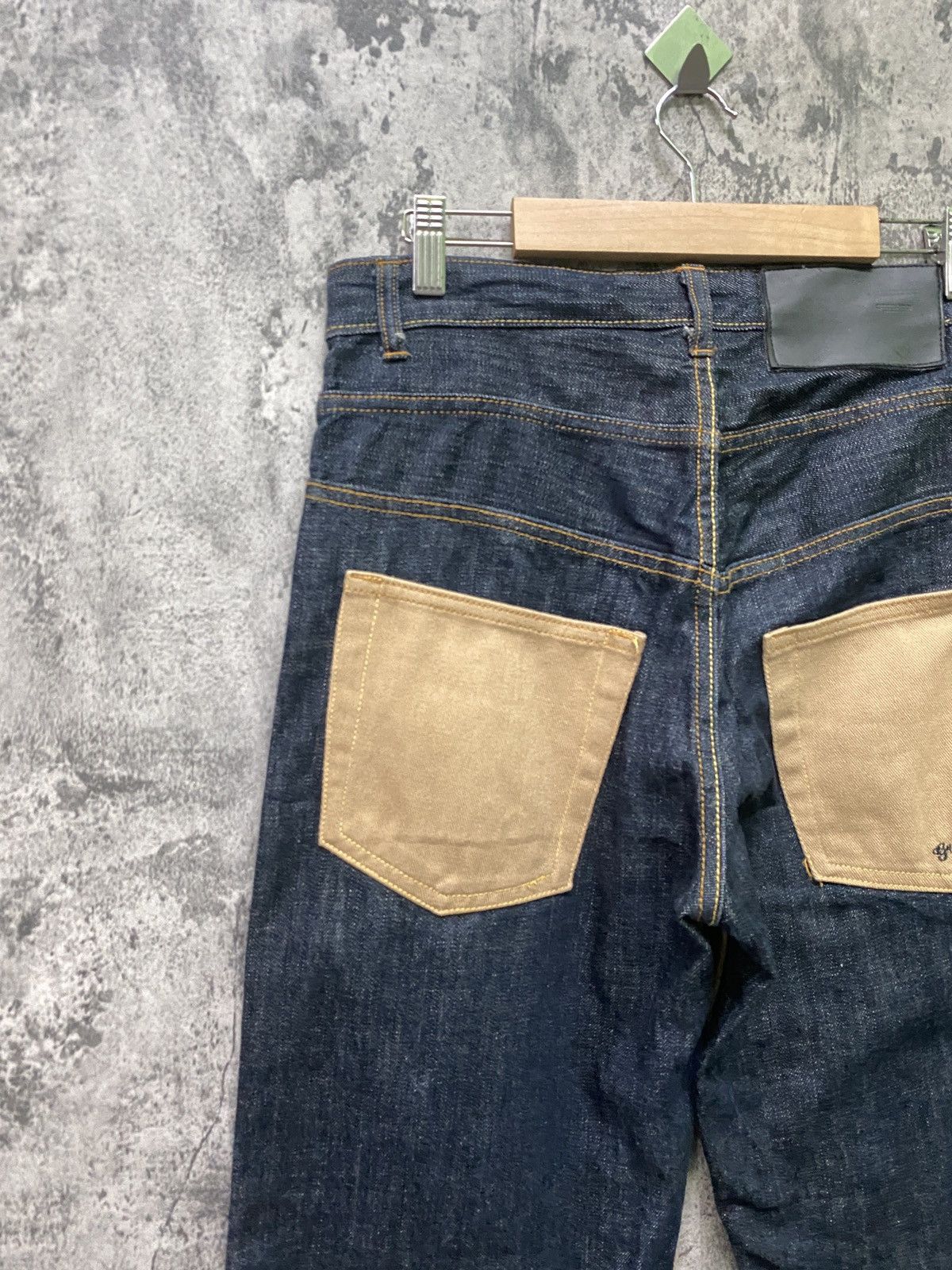 Japanese Brand × Le Grande Bleu (L.G.B.) Undecover Style GROOVER GRAND Hybrid Denim Pants Size US 31 - 10 Thumbnail