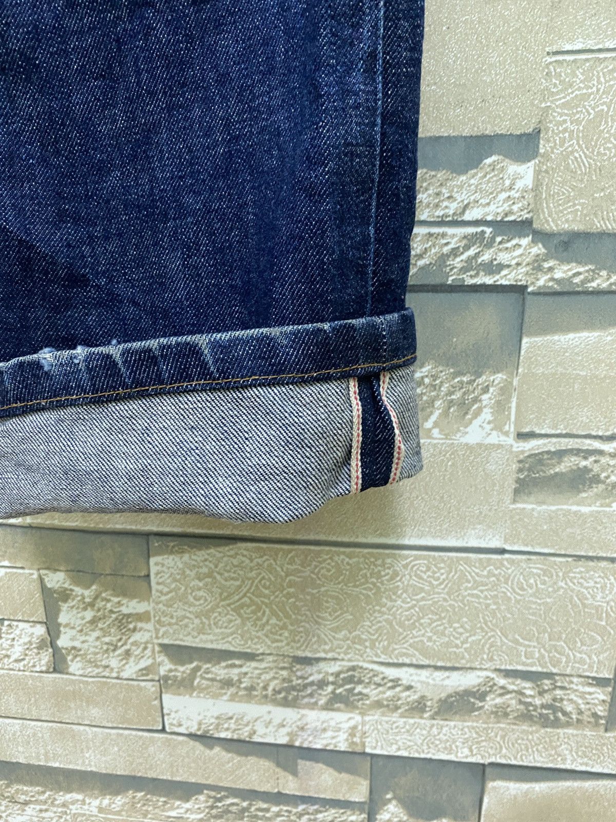 A.P.C. × Vintage Vintage APC Reu De Fleurus Paris Selvedge Jeans Size US 26 / EU 42 - 19 Thumbnail