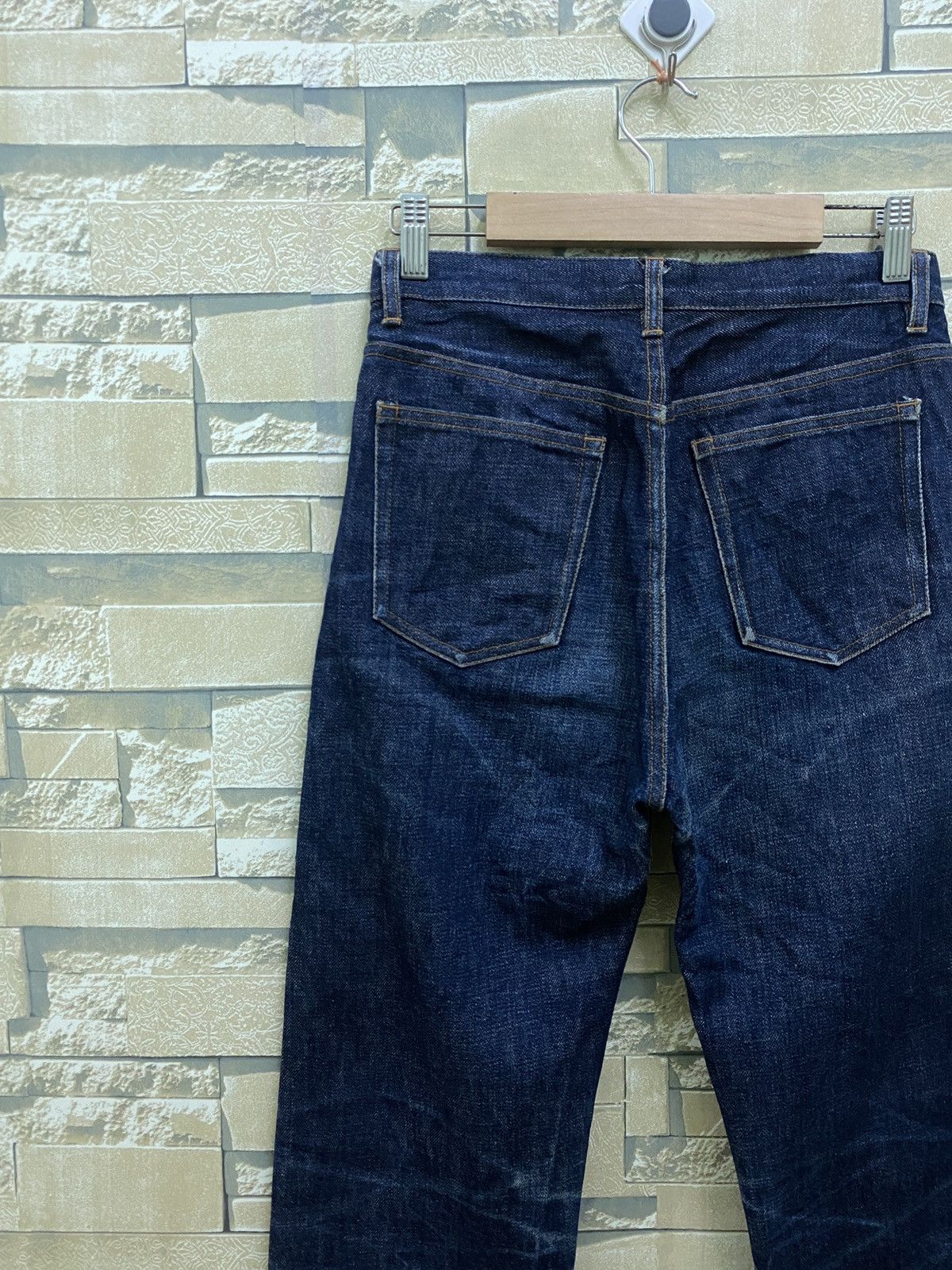 A.P.C. × Vintage Vintage APC Reu De Fleurus Paris Selvedge Jeans Size US 26 / EU 42 - 12 Thumbnail