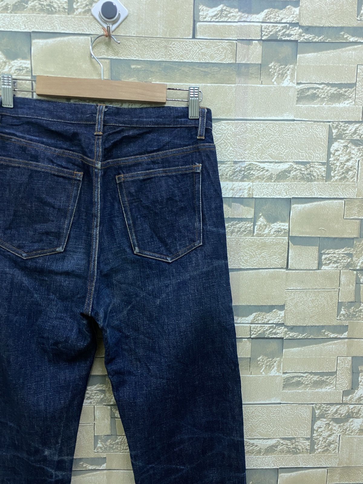 A.P.C. × Vintage Vintage APC Reu De Fleurus Paris Selvedge Jeans Size US 26 / EU 42 - 13 Thumbnail