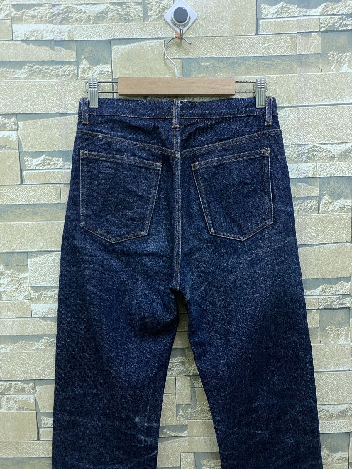A.P.C. × Vintage Vintage APC Reu De Fleurus Paris Selvedge Jeans Size US 26 / EU 42 - 11 Thumbnail
