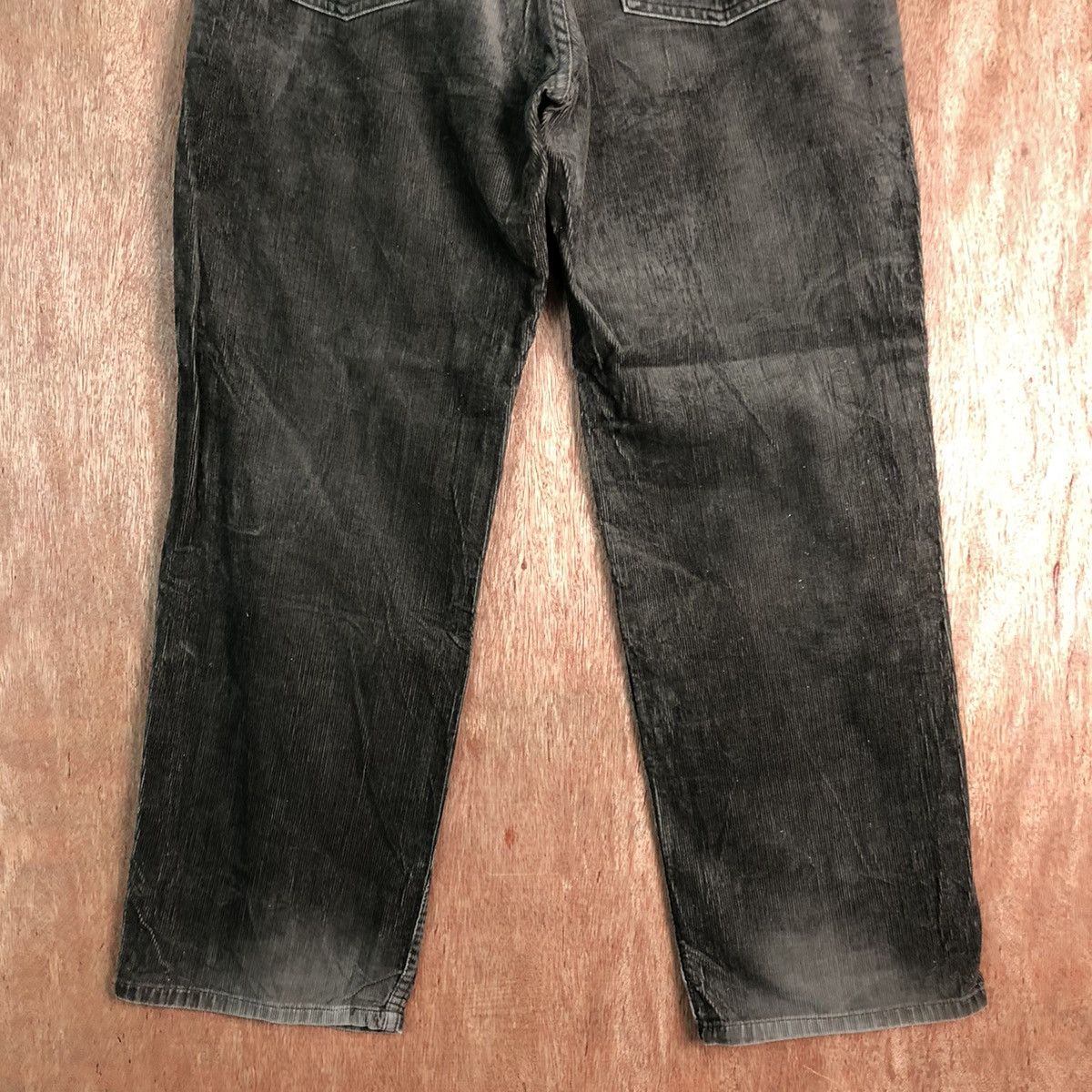 Levi's DLL Levi’s Corduroy Dark Brown Denim Pants #c116 Size US 35 - 8 Thumbnail
