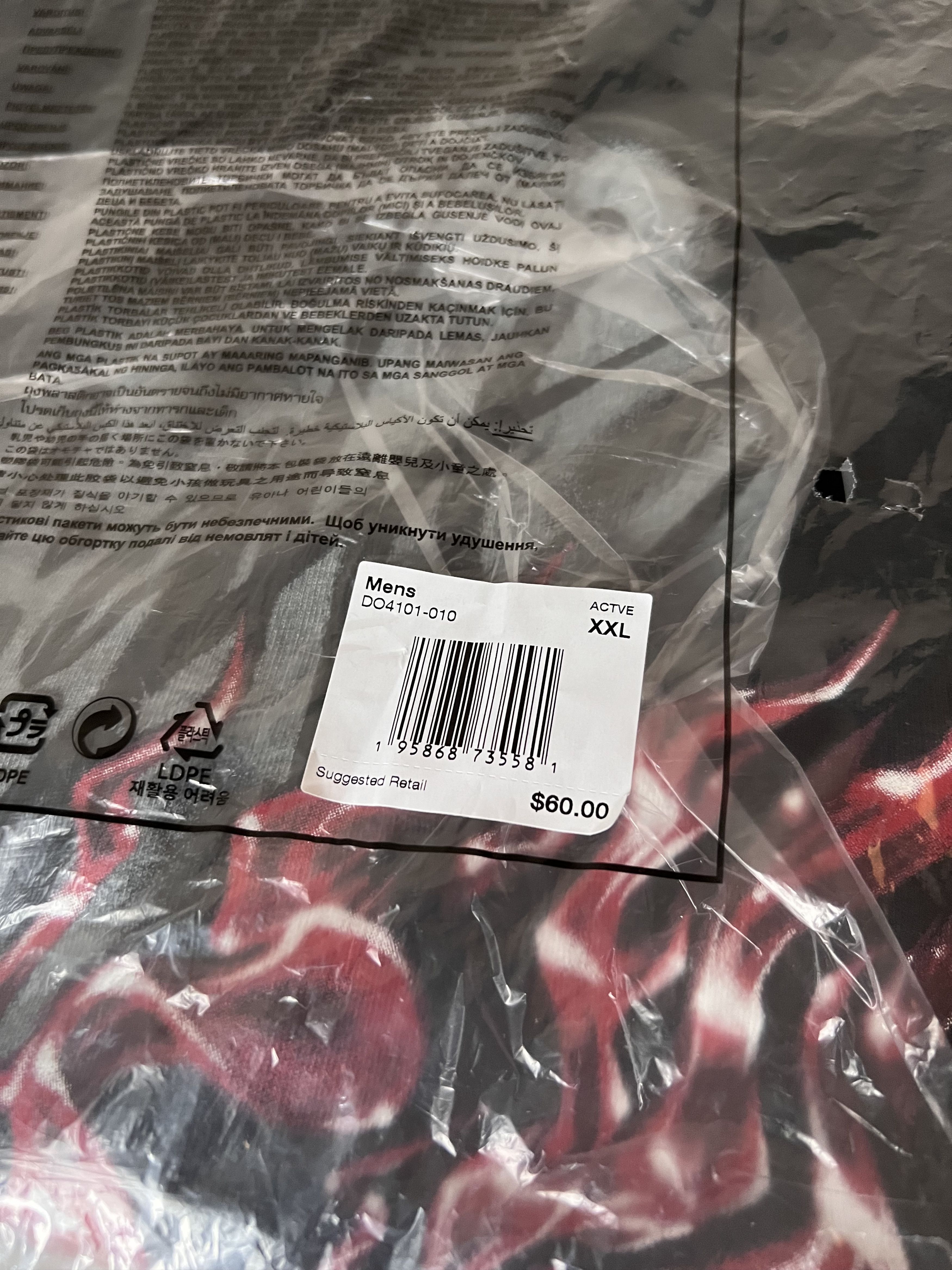 Jordan Brand × Travis Scott Travis Scott Jordan Flight Graphic Tee Size US XXL / EU 58 / 5 - 3 Thumbnail