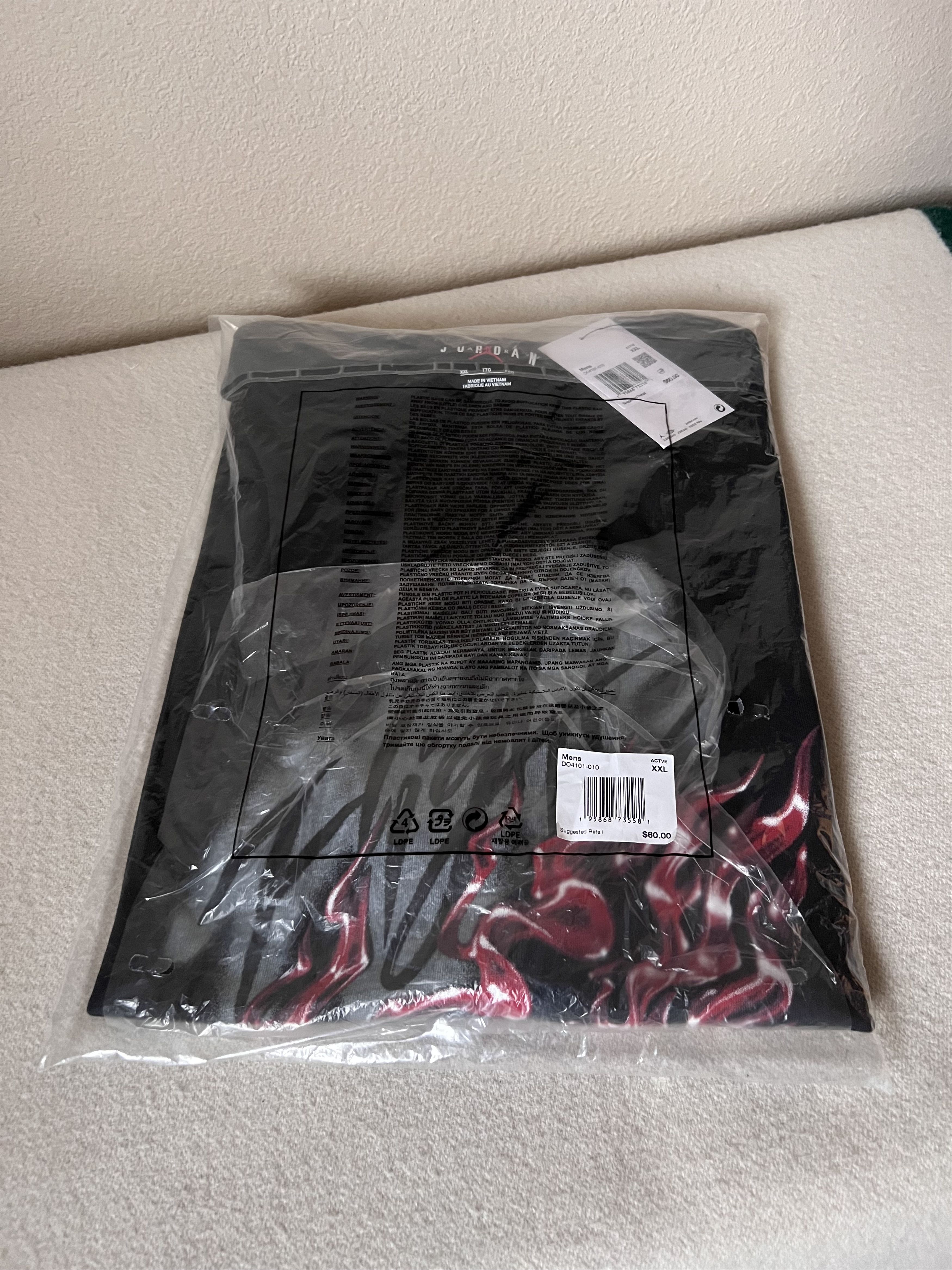 Jordan Brand × Travis Scott Travis Scott Jordan Flight Graphic Tee Size US XXL / EU 58 / 5 - 2 Thumbnail