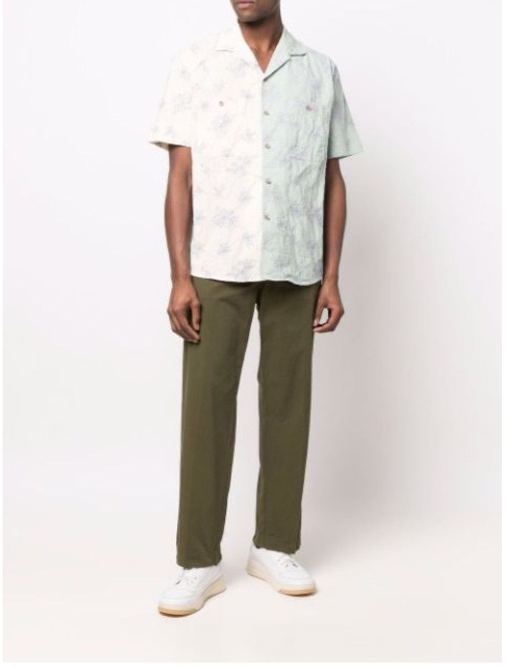 Andersson Bell Andersson Bell Two tone floral embroidered shirt Size US M / EU 48-50 / 2 - 2 Thumbnail