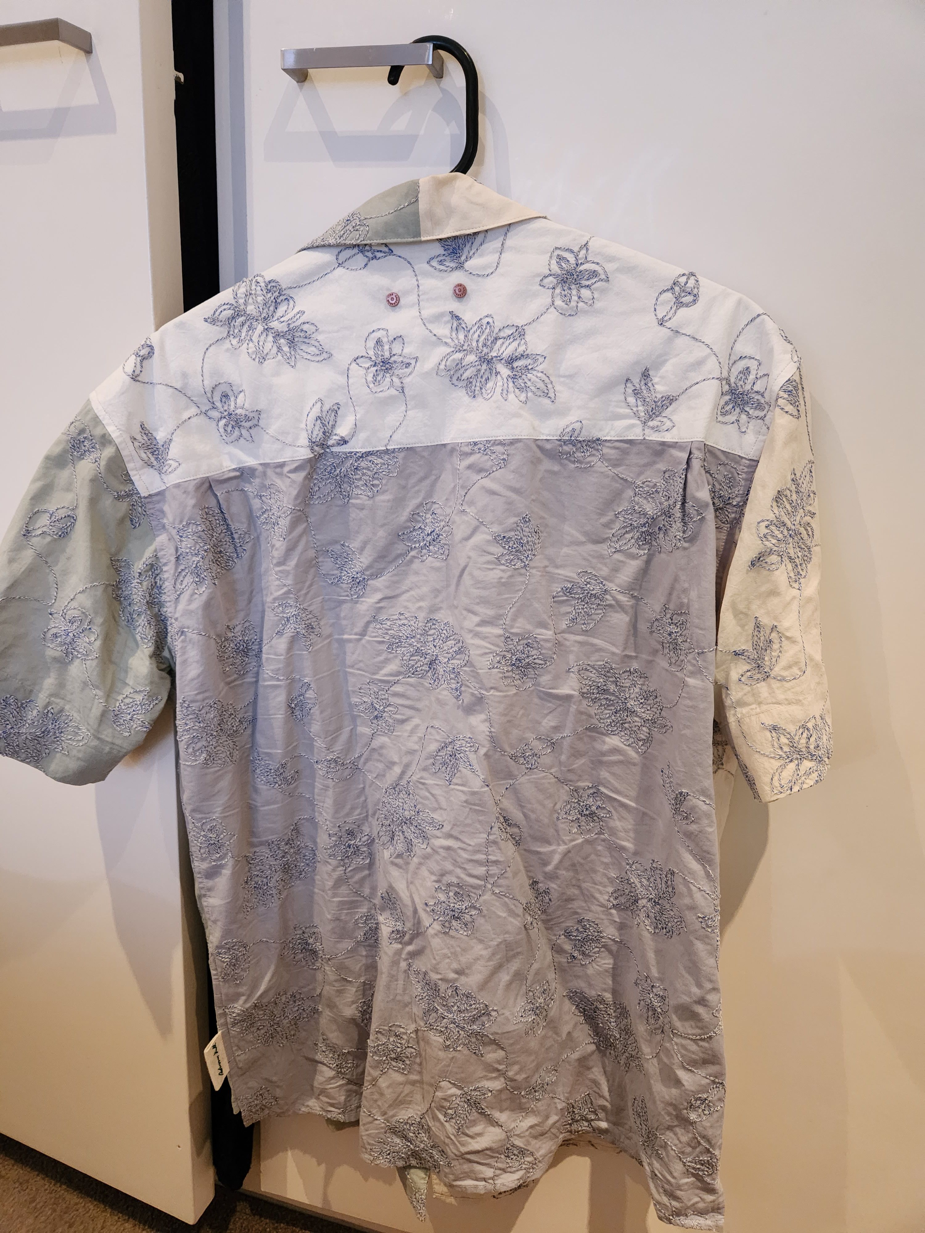 Andersson Bell Andersson Bell Two tone floral embroidered shirt Size US M / EU 48-50 / 2 - 6 Thumbnail