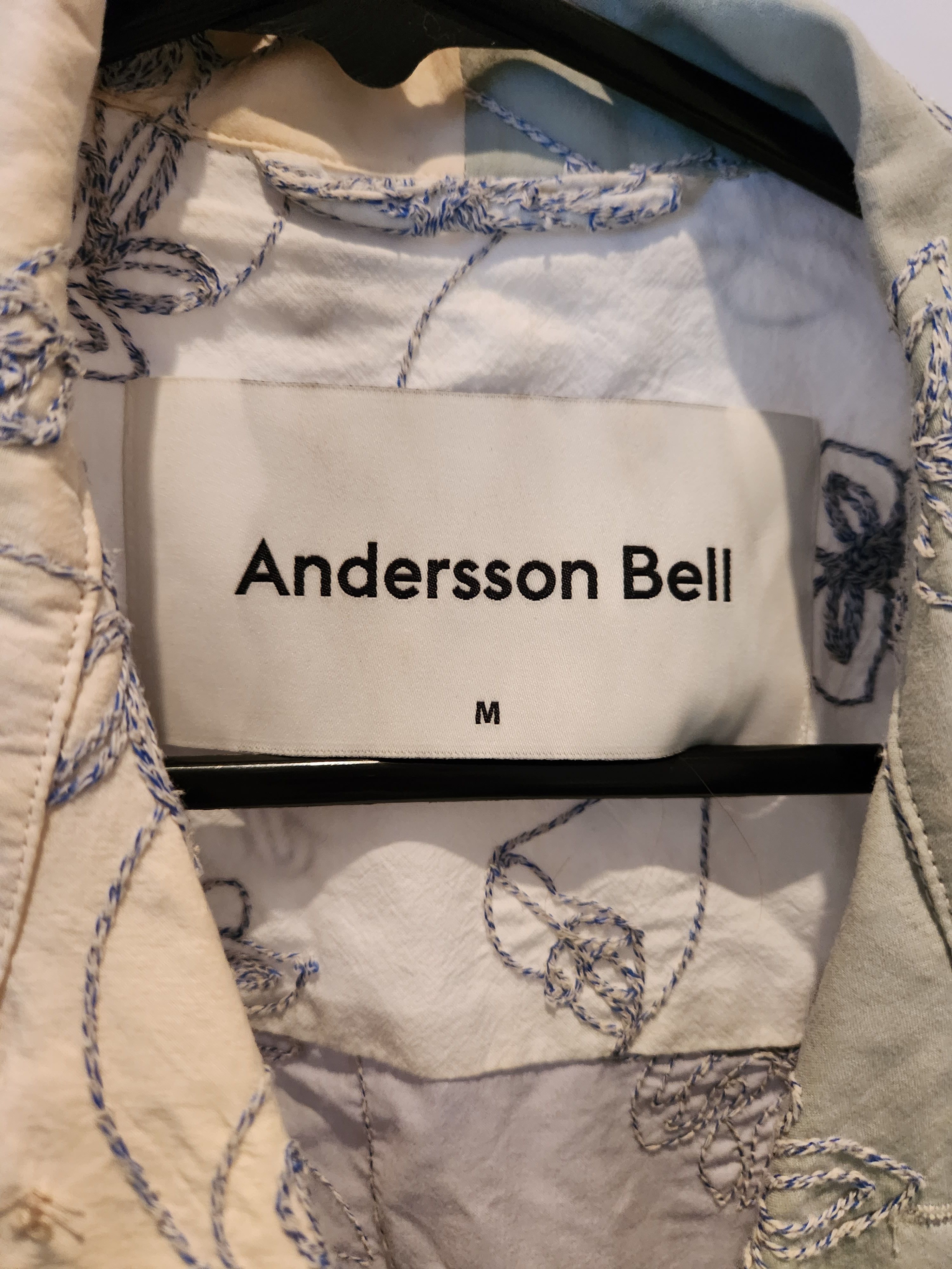Andersson Bell Andersson Bell Two tone floral embroidered shirt Size US M / EU 48-50 / 2 - 5 Thumbnail