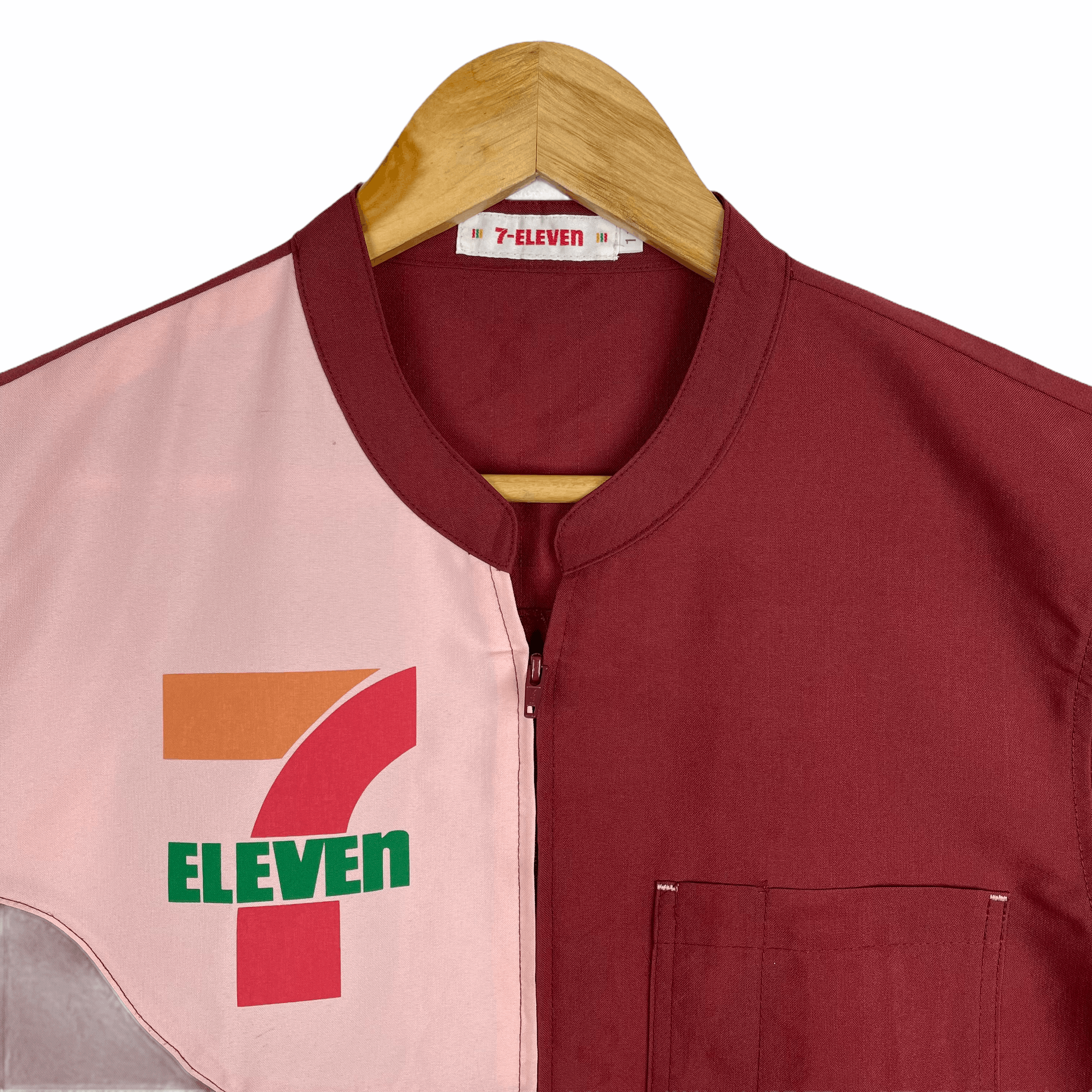 Vintage 7-ELEVEN 7E Seven 11 Supermarket Convenience Store Staff Size US M / EU 48-50 / 2 - 2 Thumbnail