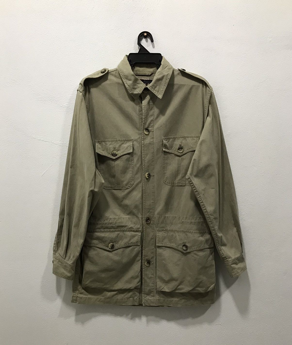 Banana Republic × Vintage BANANA REPUBLIC LONG JACKET Size US S / EU 44-46 / 1 - 1 Thumbnail