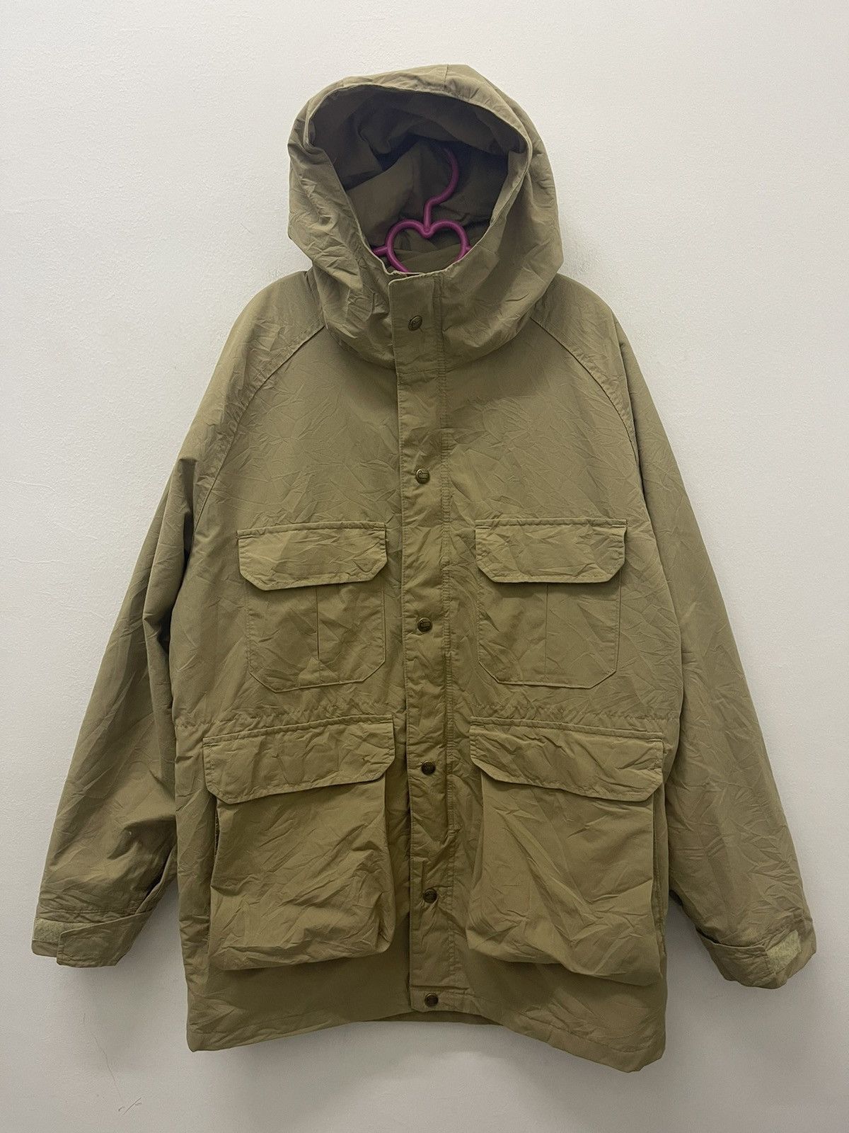 image of Vintage Woolrich Made In Usa Jacket Parka in Brown, Men's (Size Medium)