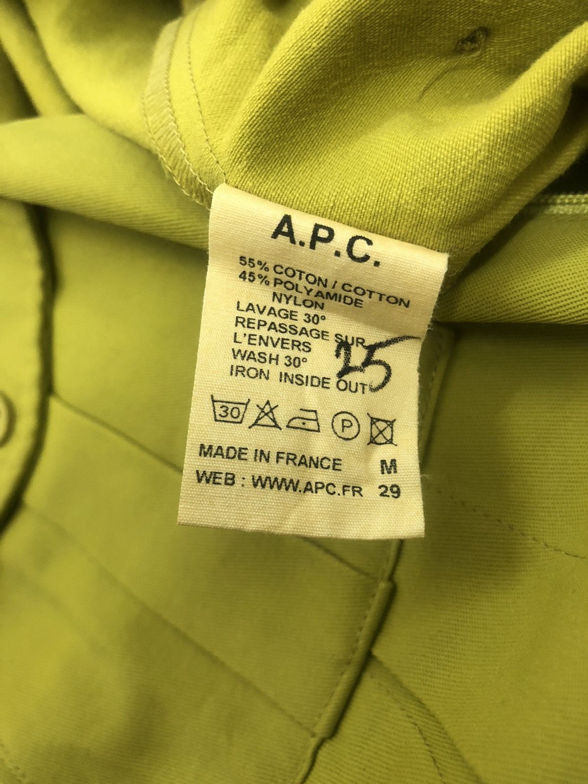 A.P.C. Rare Vintage A.P.C Rue De Fleurus Paris Jacket Size S / US 4 / IT 40 - 4 Thumbnail
