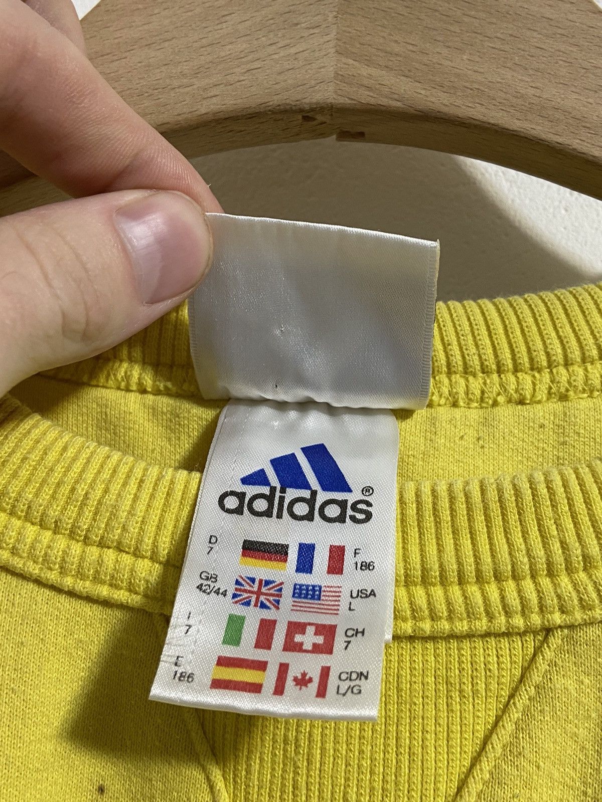 Vintage Vintage sweatshirt adidas big logo Size US L / EU 52-54 / 3 - 12 Thumbnail