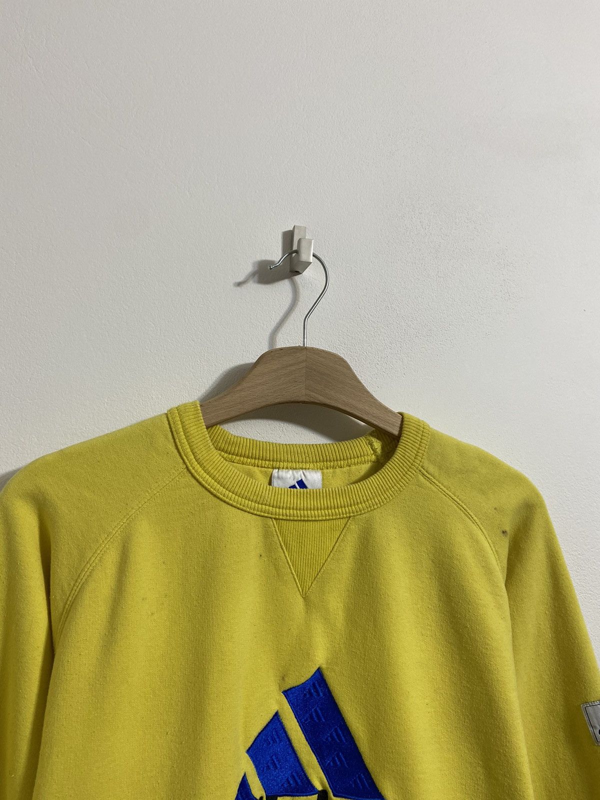 Vintage Vintage sweatshirt adidas big logo Size US L / EU 52-54 / 3 - 2 Thumbnail