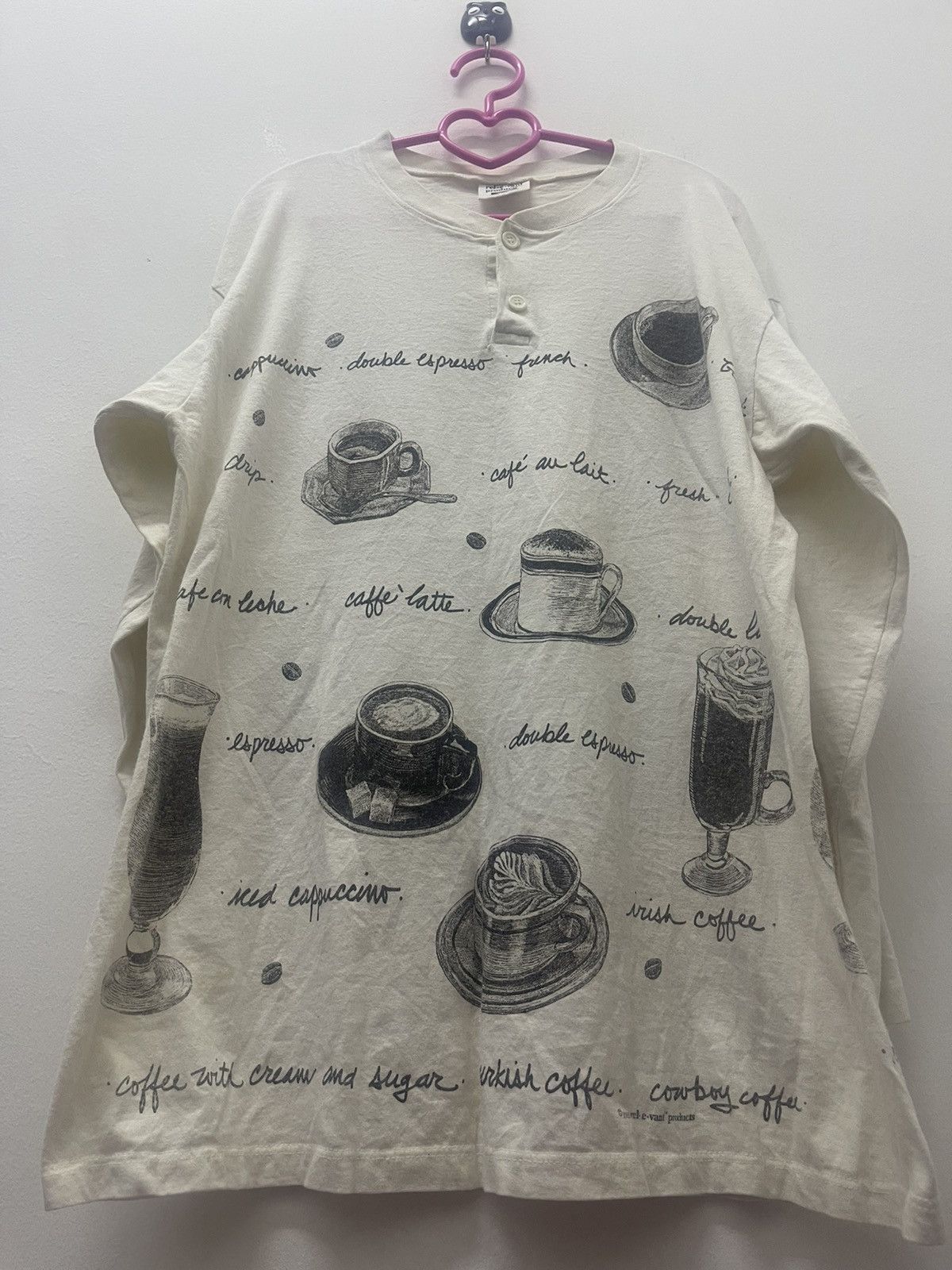 Vintage Rare Vintage Rel E Vant Products 1995 Coffe Full All Over Size US L / EU 52-54 / 3 - 2 Thumbnail