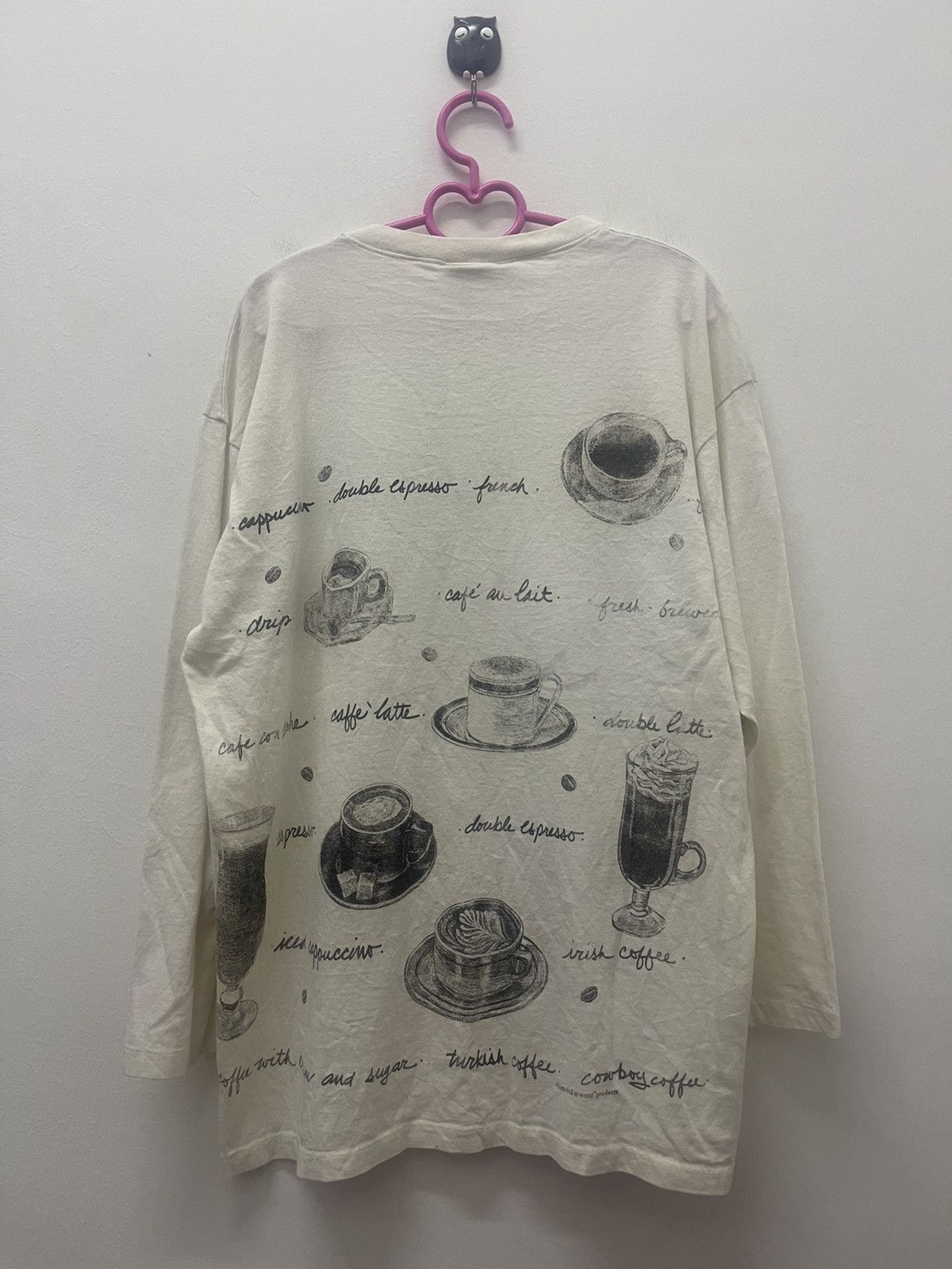 Vintage Rare Vintage Rel E Vant Products 1995 Coffe Full All Over Size US L / EU 52-54 / 3 - 6 Thumbnail