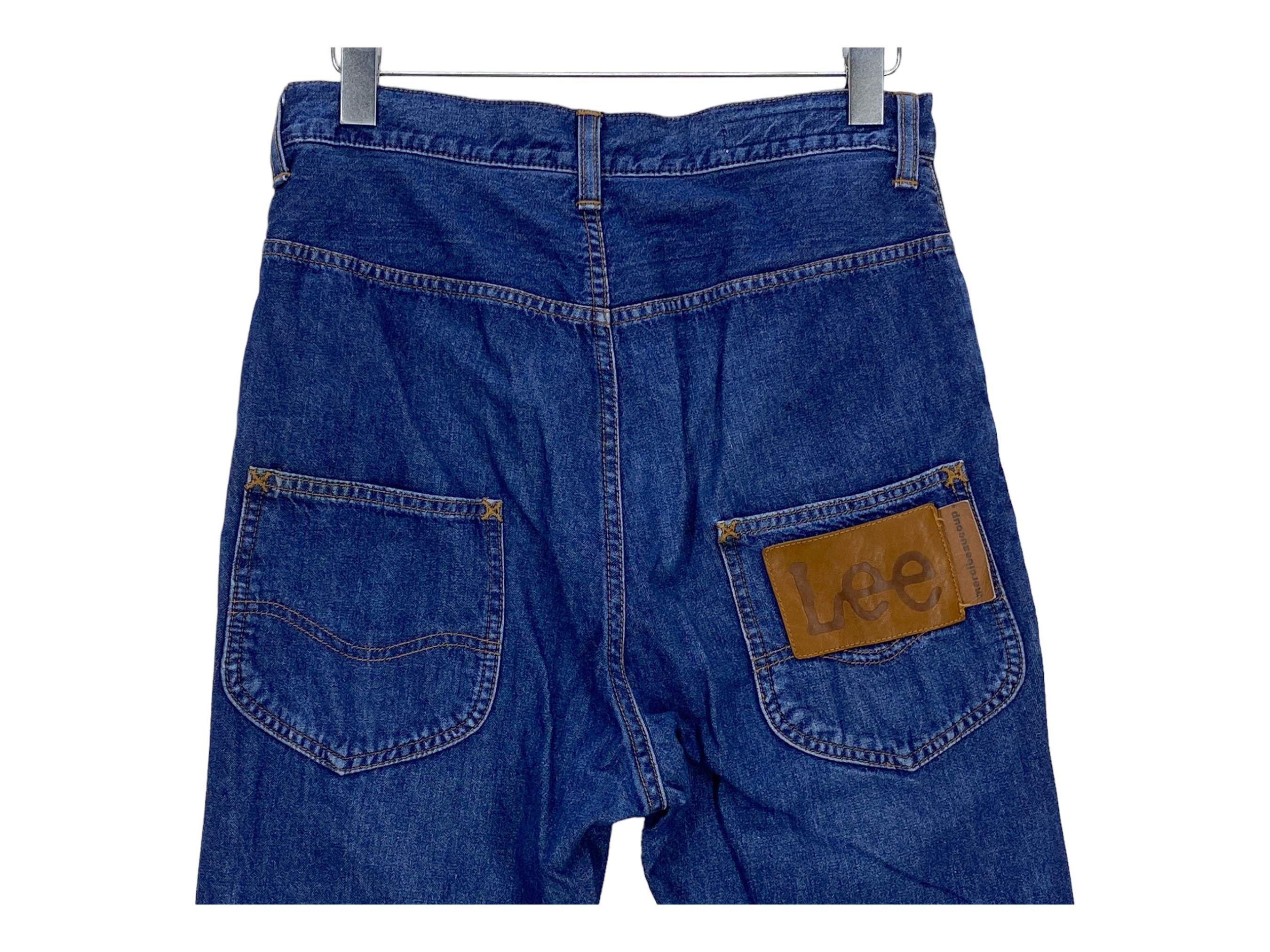 Lee × mercibeaucoup Mercibeaucoup Drop Crotch Jeans Pants Japanese Cool Pants Size US 30 / EU 46 - 6 Thumbnail