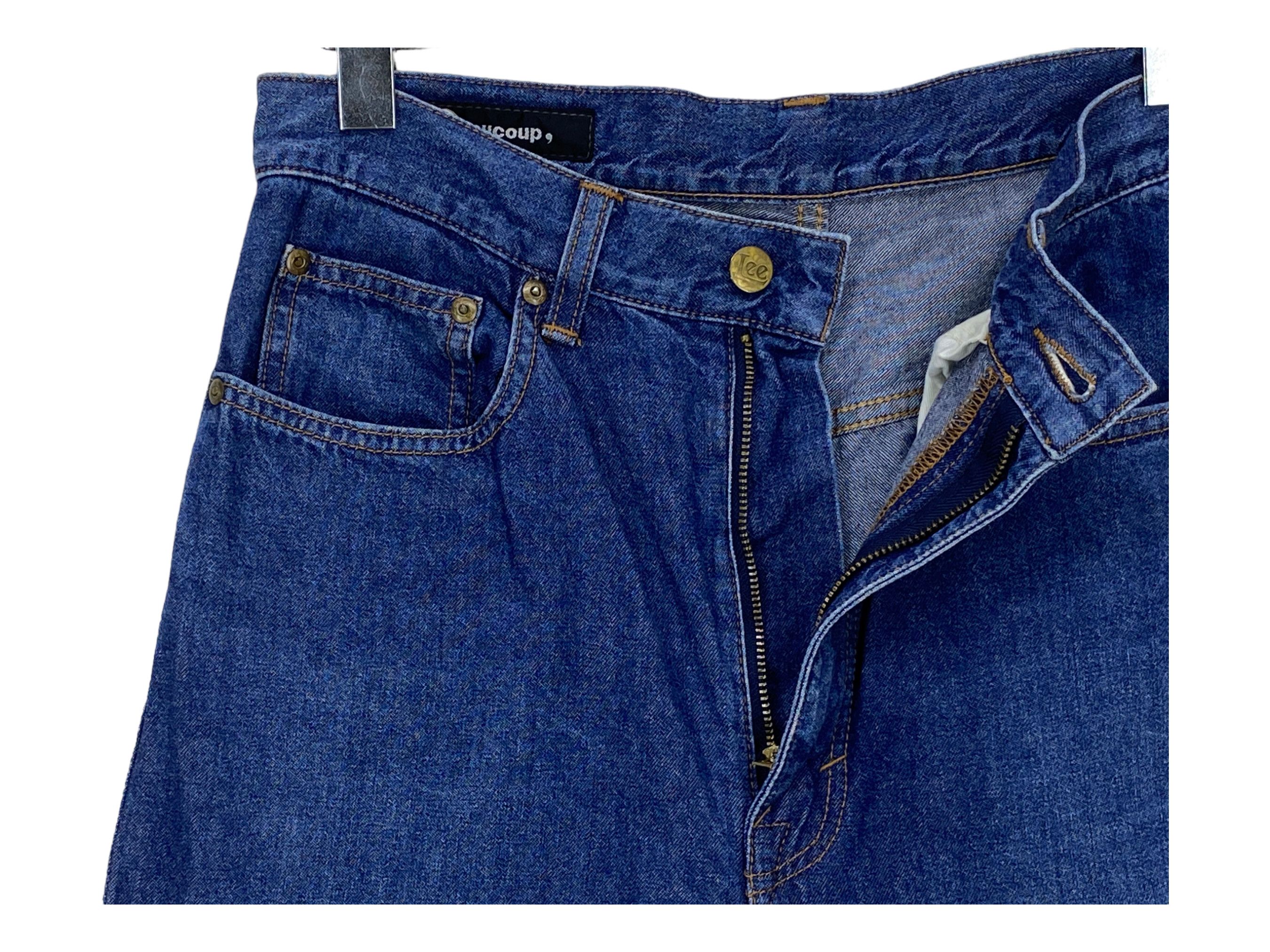 Lee × mercibeaucoup Mercibeaucoup Drop Crotch Jeans Pants Japanese Cool Pants Size US 30 / EU 46 - 11 Thumbnail