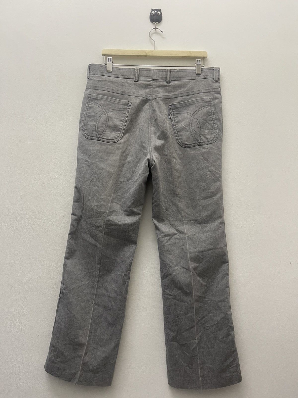 Levi's Vintage Clothing Rare Vintage LEVIS Flare Bootcut Scovill Zipper Pant Size US 35 - 1 Thumbnail