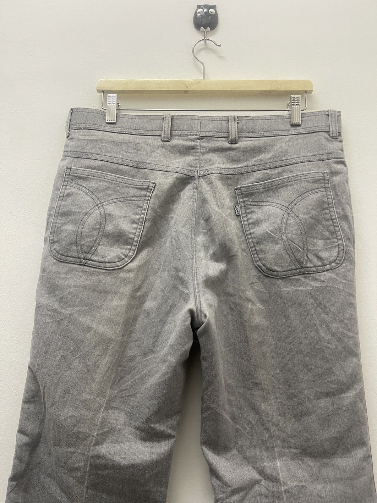 Levi's Vintage Clothing Rare Vintage LEVIS Flare Bootcut Scovill Zipper Pant Size US 35 - 2 Thumbnail
