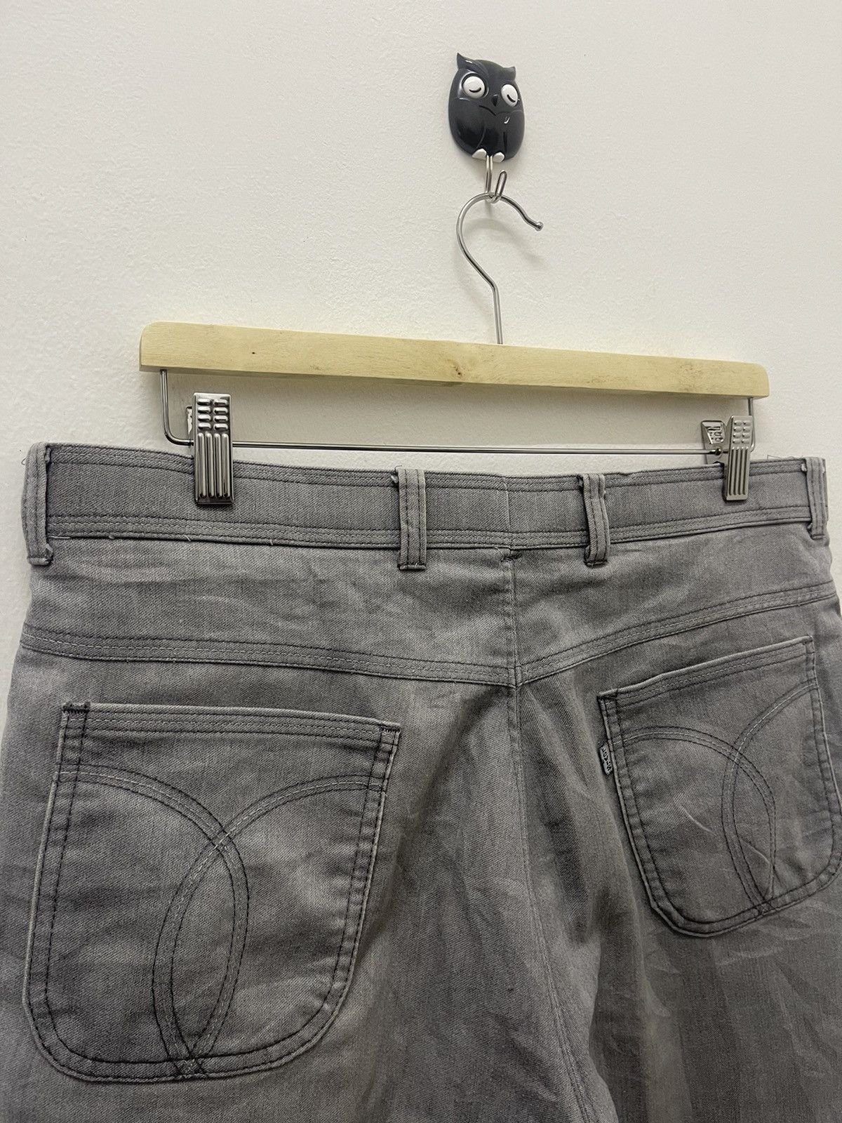 Levi's Vintage Clothing Rare Vintage LEVIS Flare Bootcut Scovill Zipper Pant Size US 35 - 3 Thumbnail