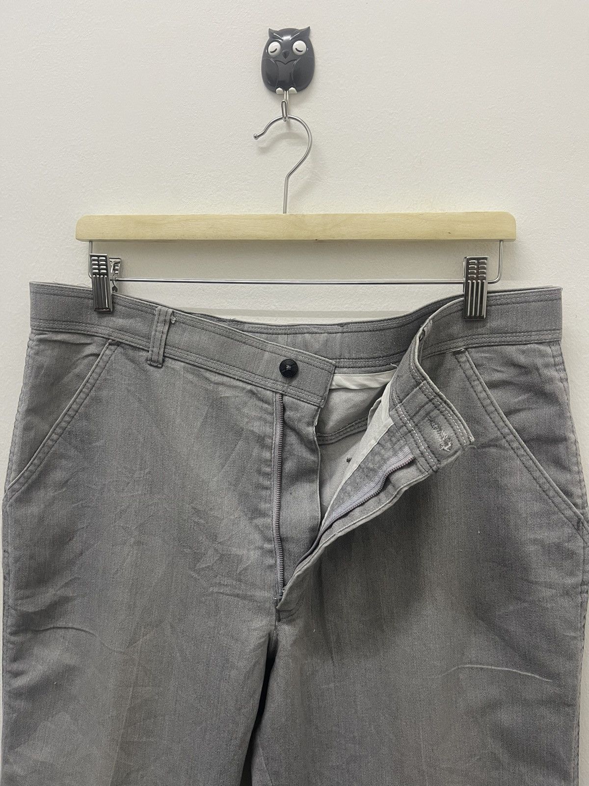 Levi's Vintage Clothing Rare Vintage LEVIS Flare Bootcut Scovill Zipper Pant Size US 35 - 7 Thumbnail